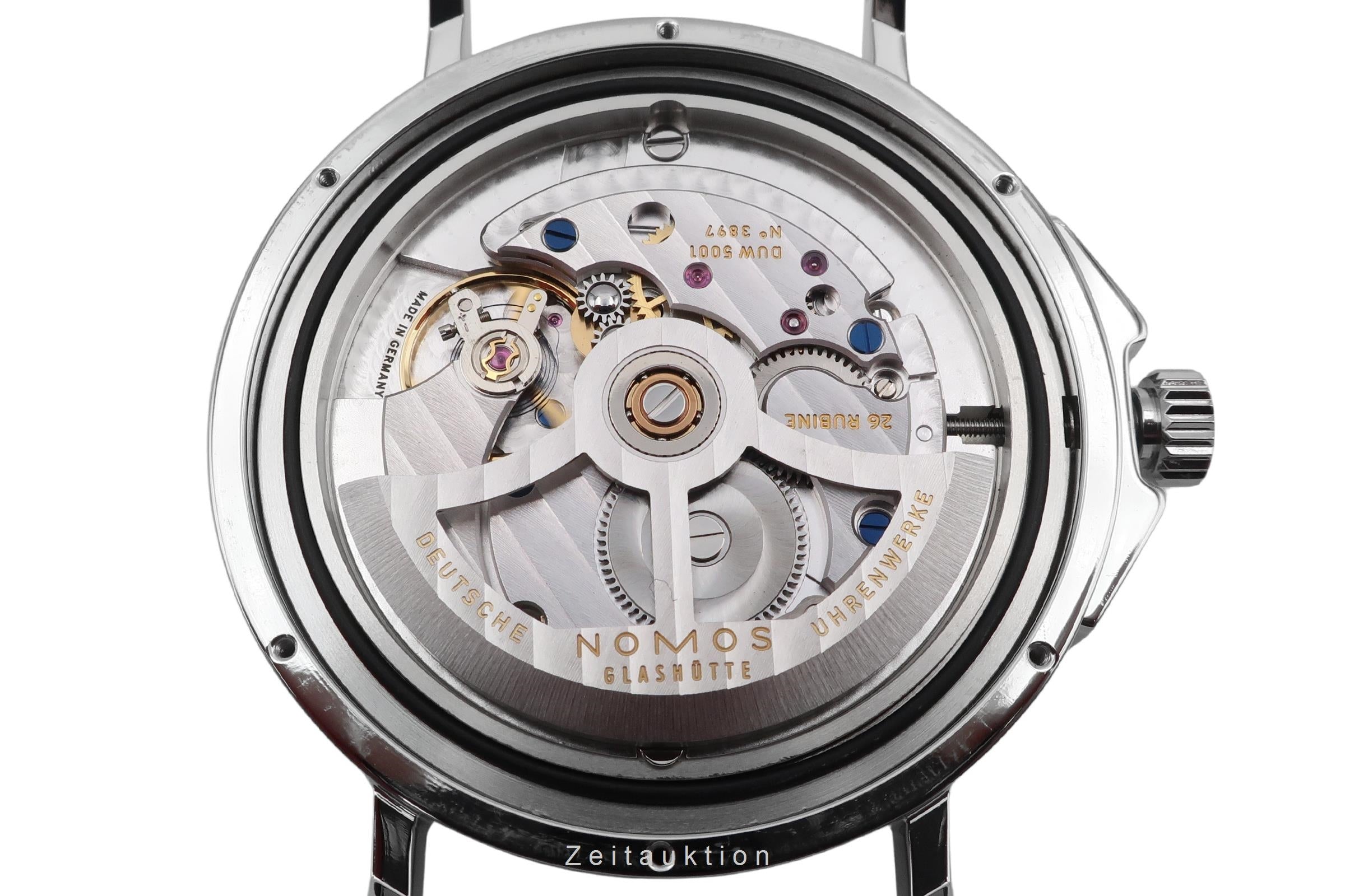 Nomos Ahoi acciaio automatismo orologio da uomo 550 LP: 3380EUR  [2603859]