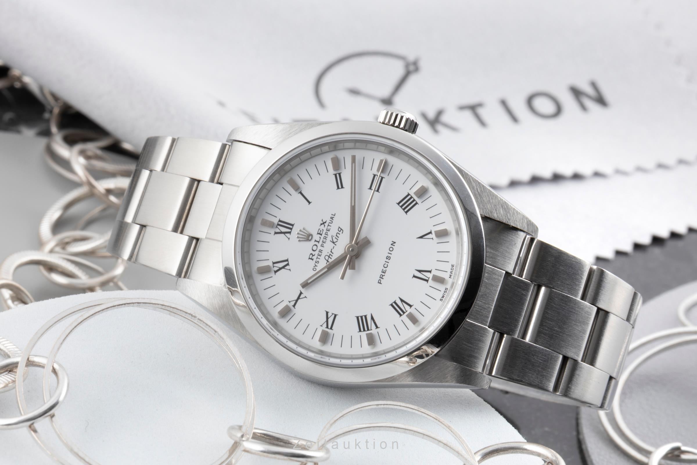 Rolex Air King acciaio automatismo orologio da uomo 14000  [2603861]