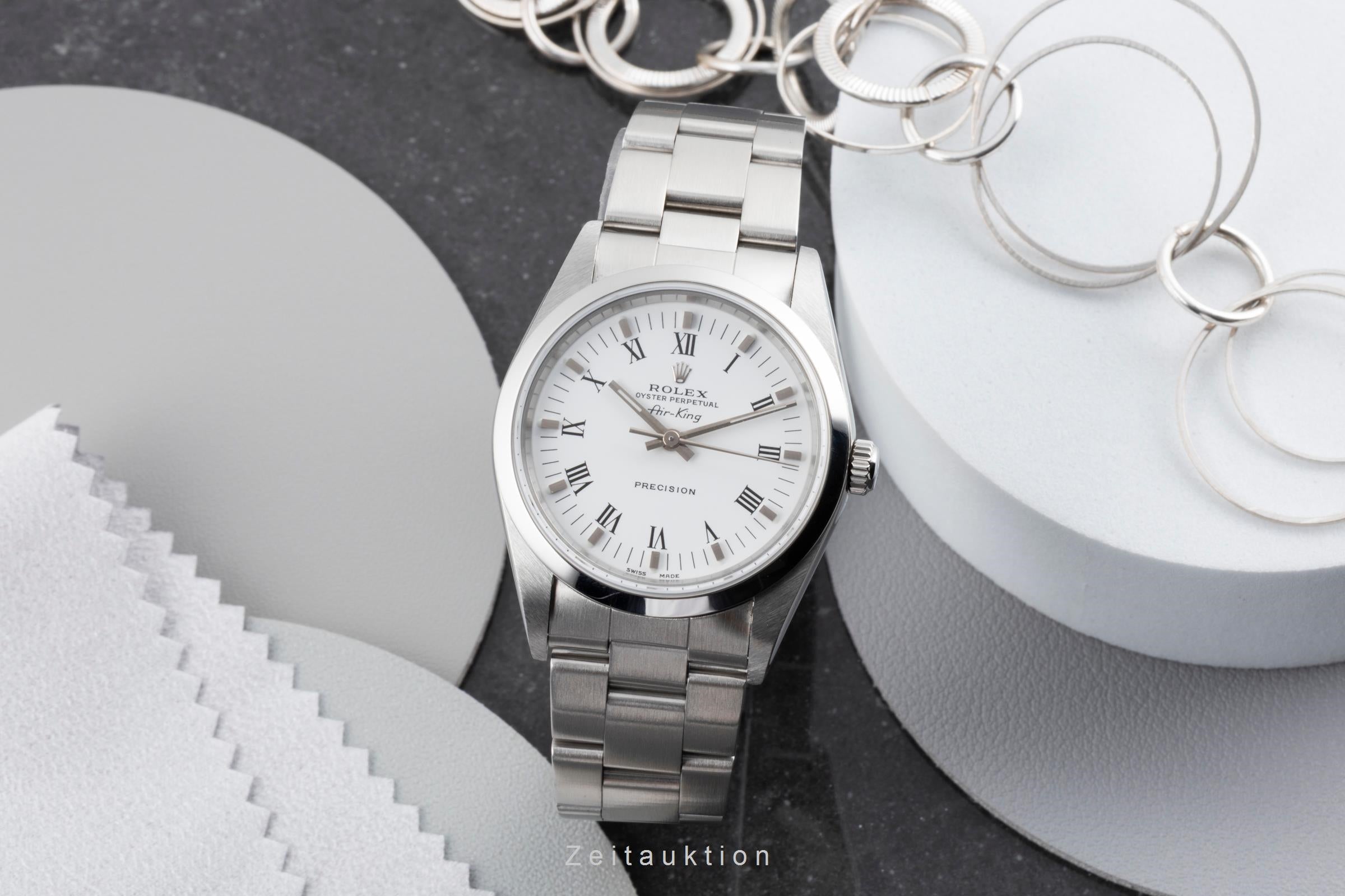 Rolex Air King acciaio automatismo orologio da uomo 14000  [2603861]