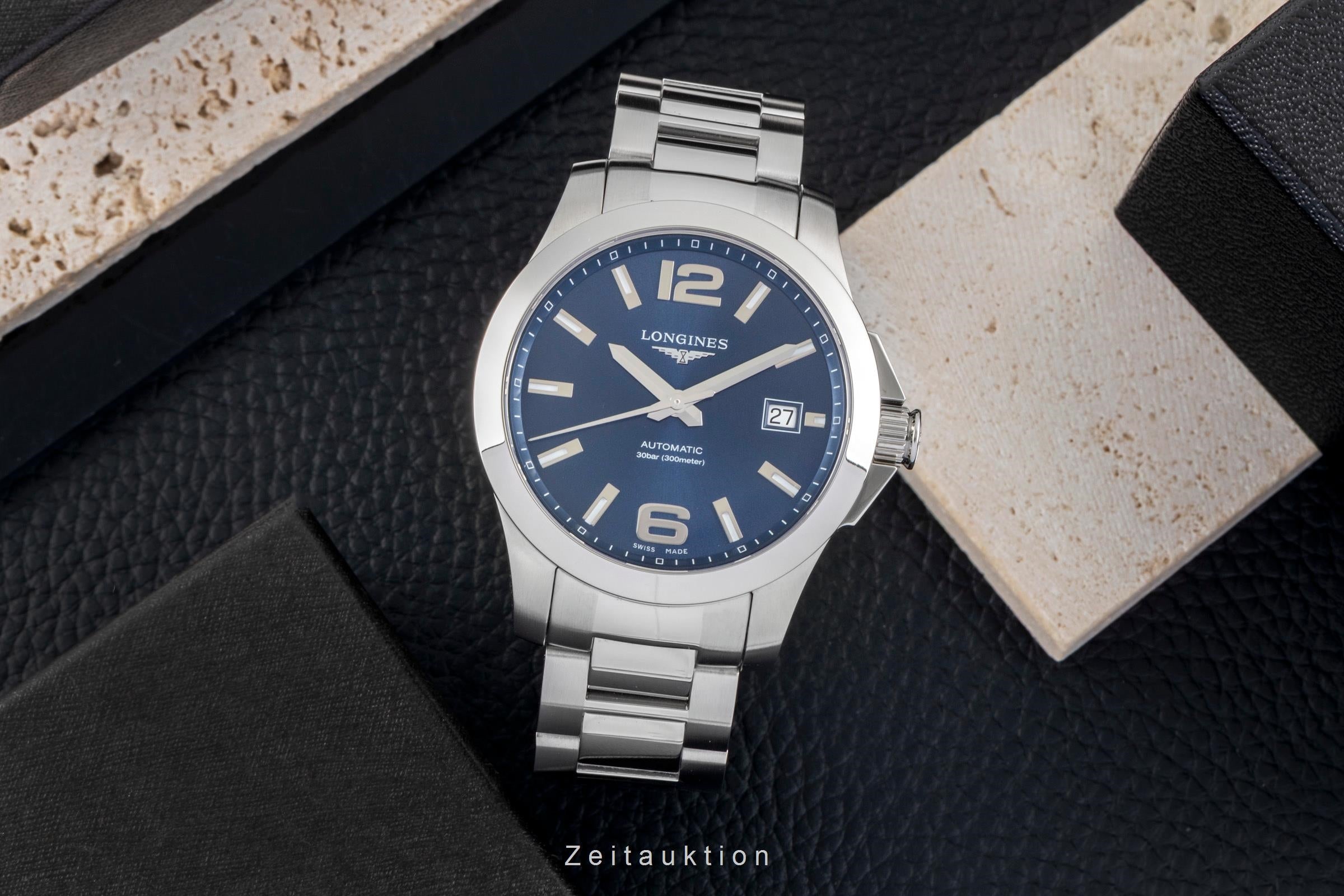 Longines Conquest steel automatic Kal. L633.5 Ref. L3.676.4.99.6
