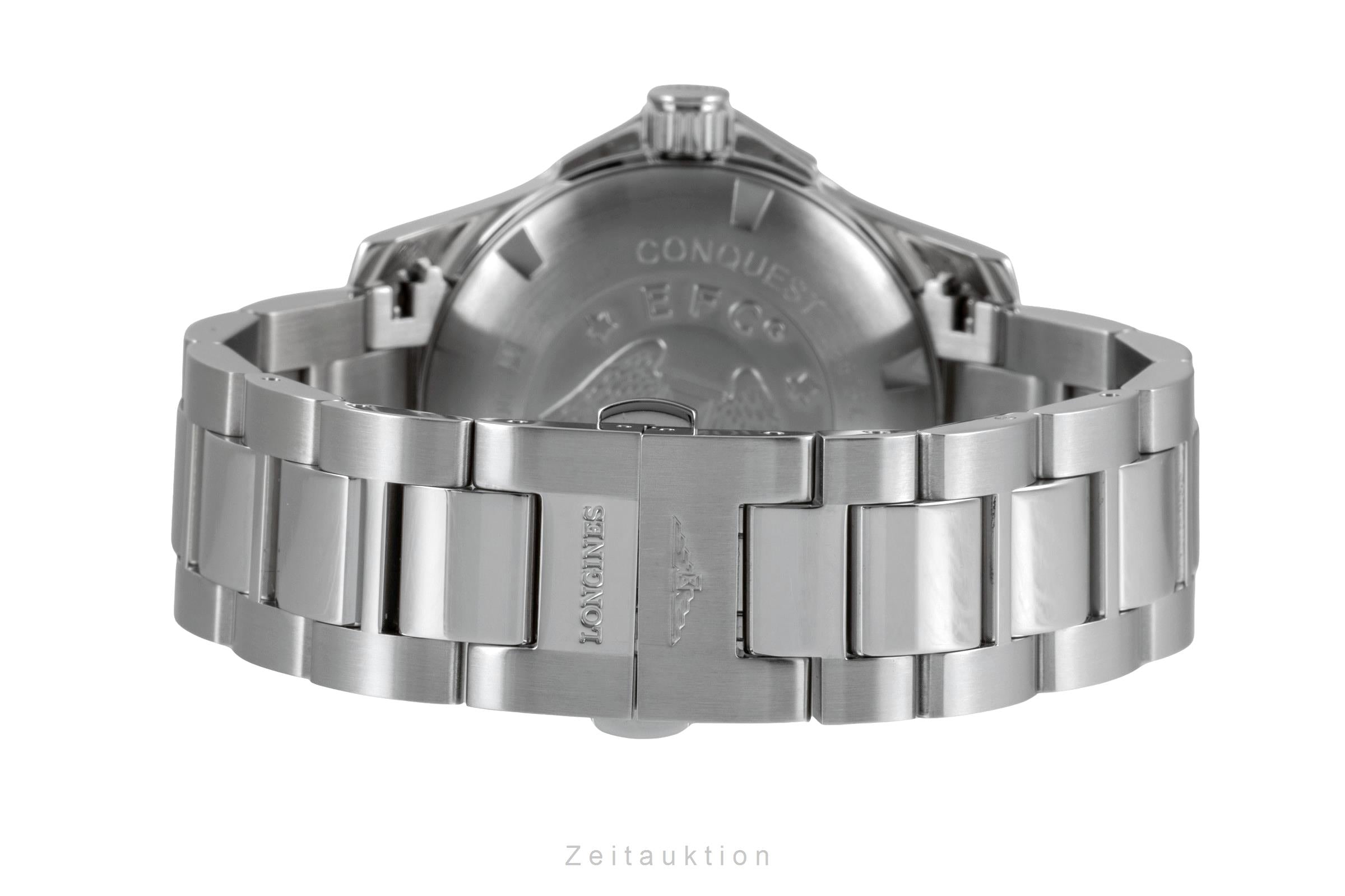 Longines Conquest steel automatic men's watch L3.676.4.99.6 LP: 2250EUR  [2603865]