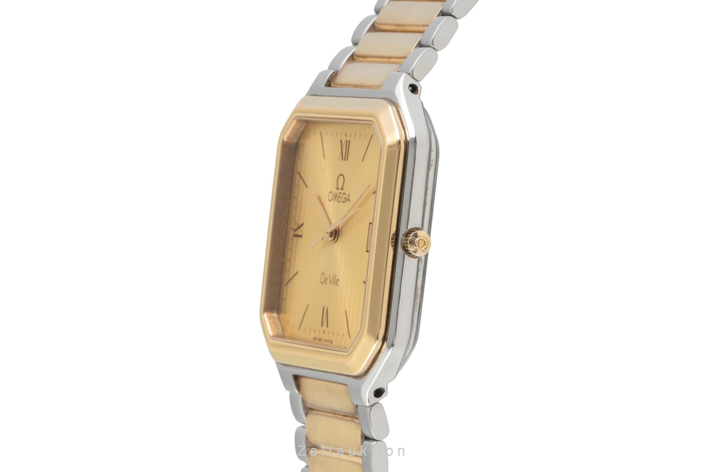 Omega DeVille American Stahl / Gold Herrenuhr Ref. DL 396.0949 Vintage Klassiker [2603868]