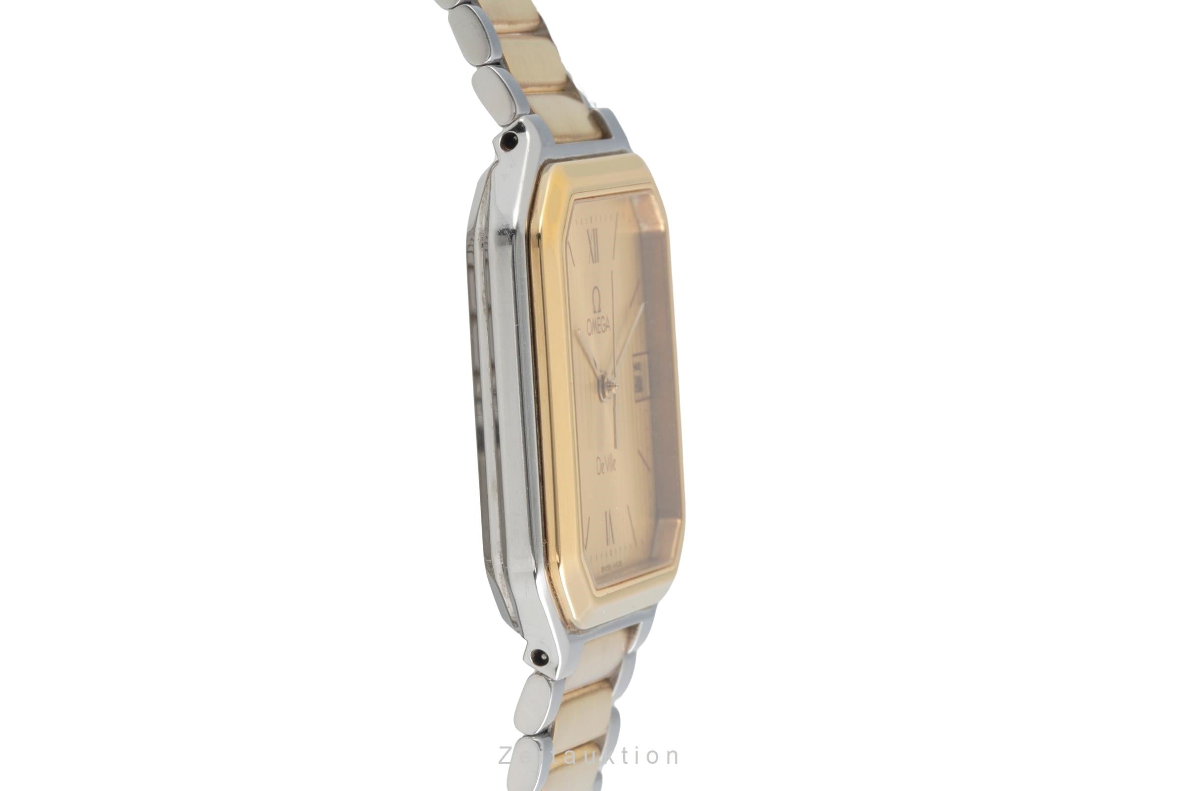 Omega De Ville steel / gold quartz Kal. 1430 Ref. DL 396.0949