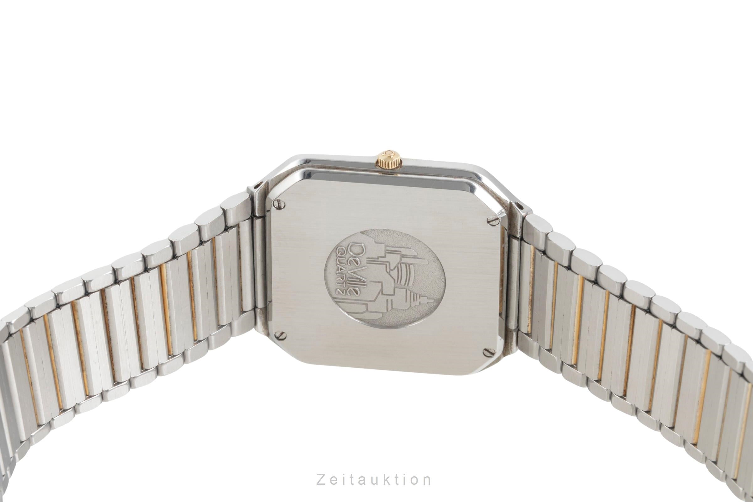 Omega De Ville steel / gold quartz Kal. 1430 Ref. DL 396.0949