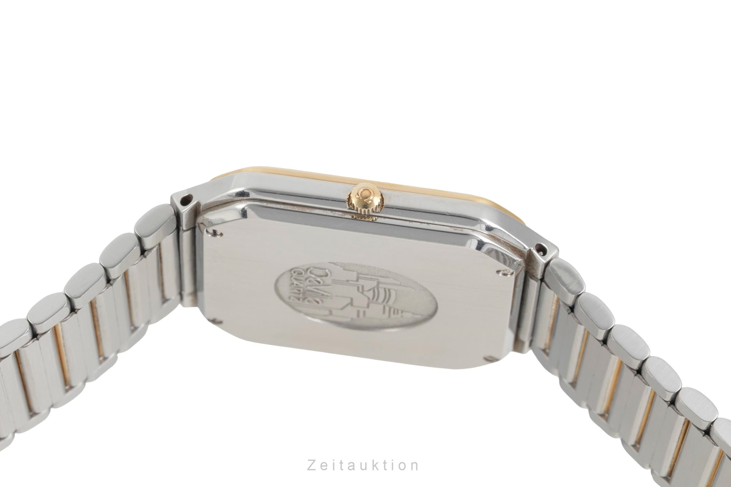 Omega DeVille American Stahl / Gold Herrenuhr Ref. DL 396.0949 Vintage Klassiker [2603868]