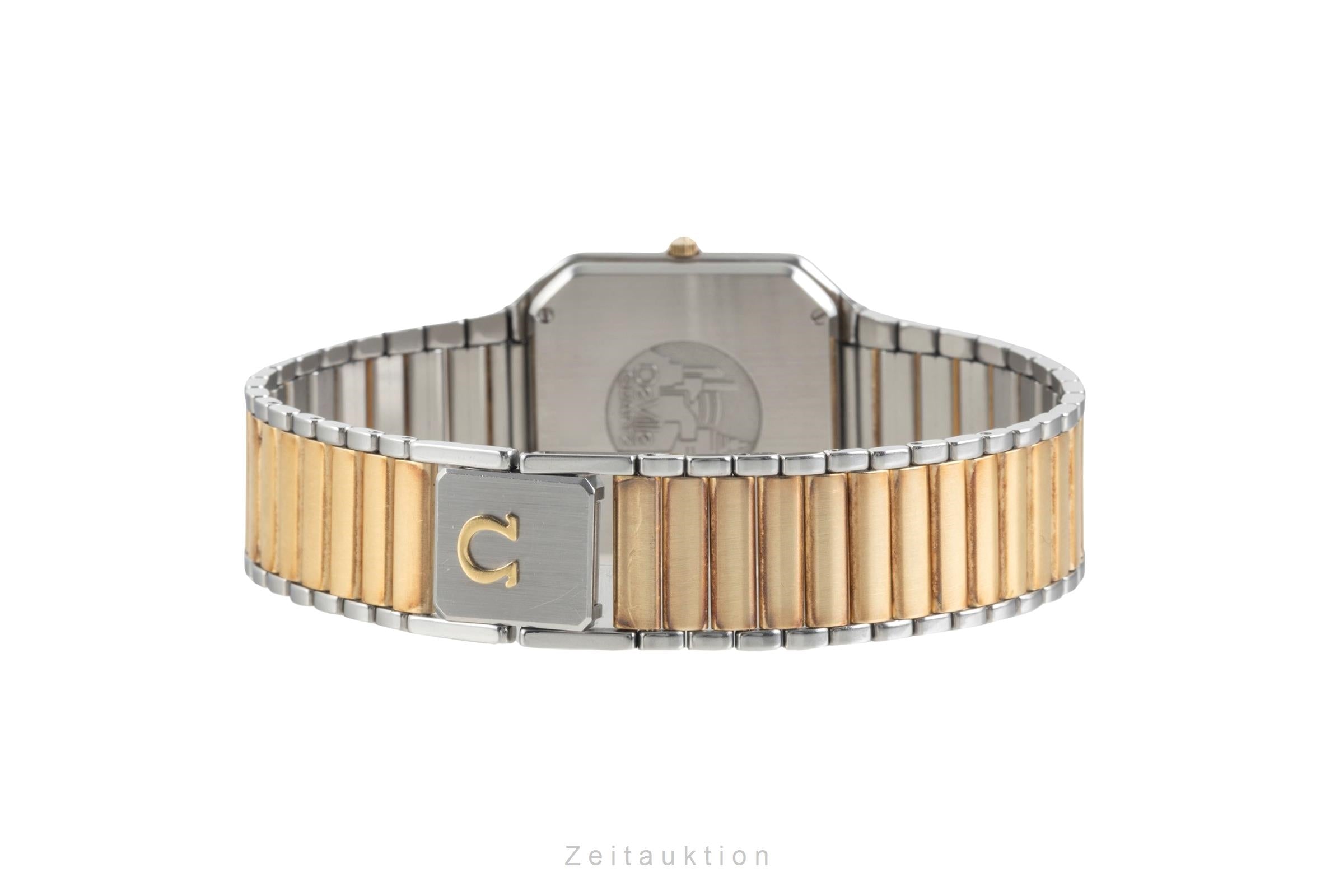 Omega De Ville steel / gold quartz Kal. 1430 Ref. DL 396.0949