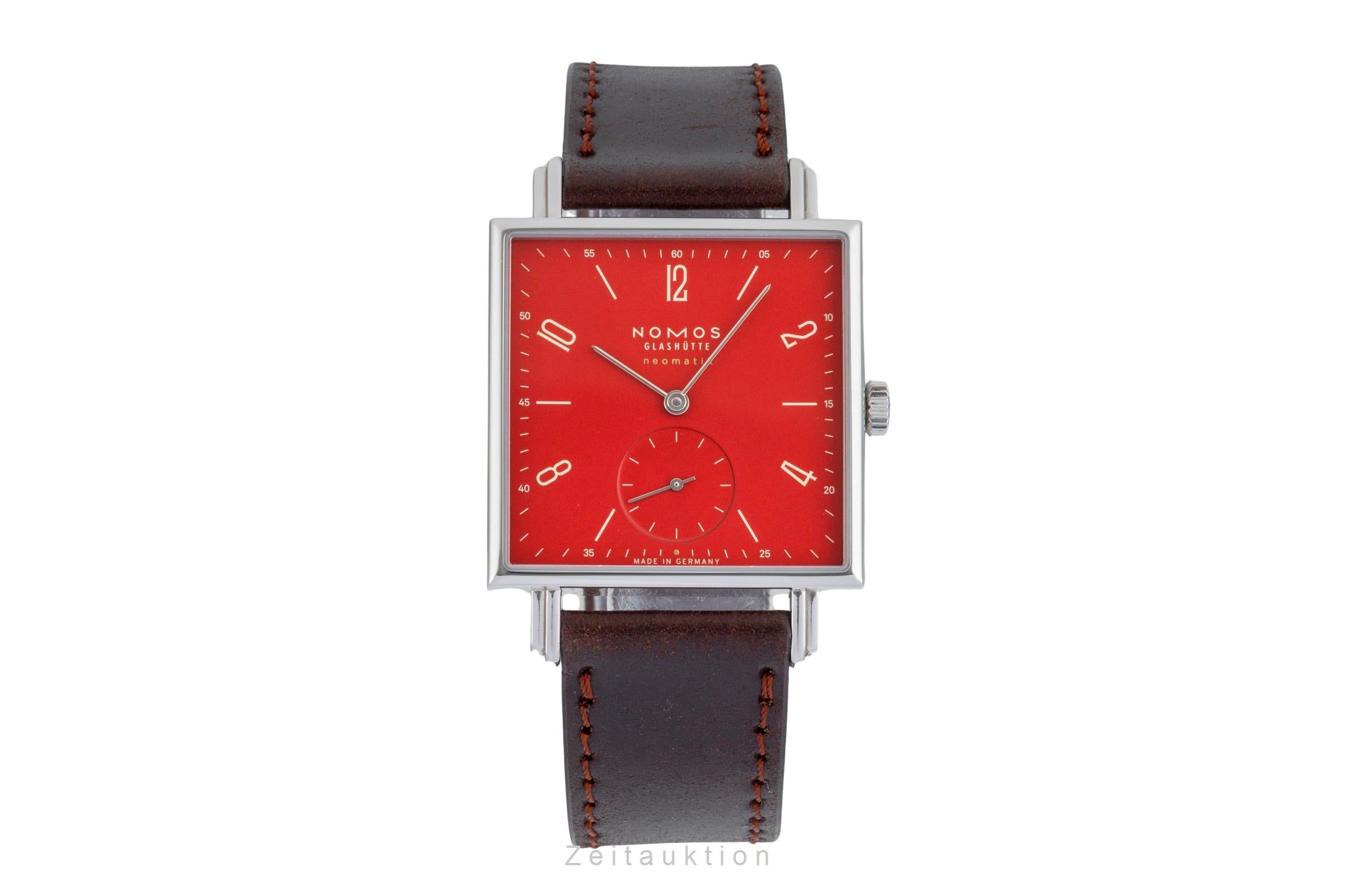 Nomos Tetra acero automático reloj para caballeros 421.S2 Limited  [2603869]