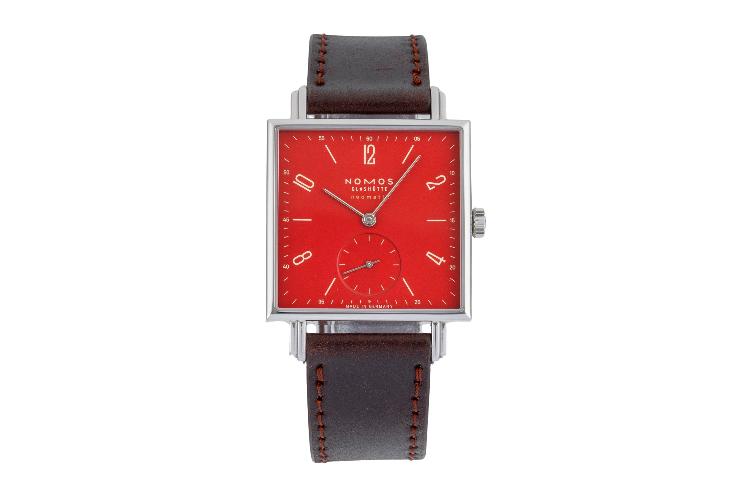 Nomos Tetra Stahl Automatik Herrenuhr Ref. 421.S2 Box & Papiere 2024 Limited  [2603869]