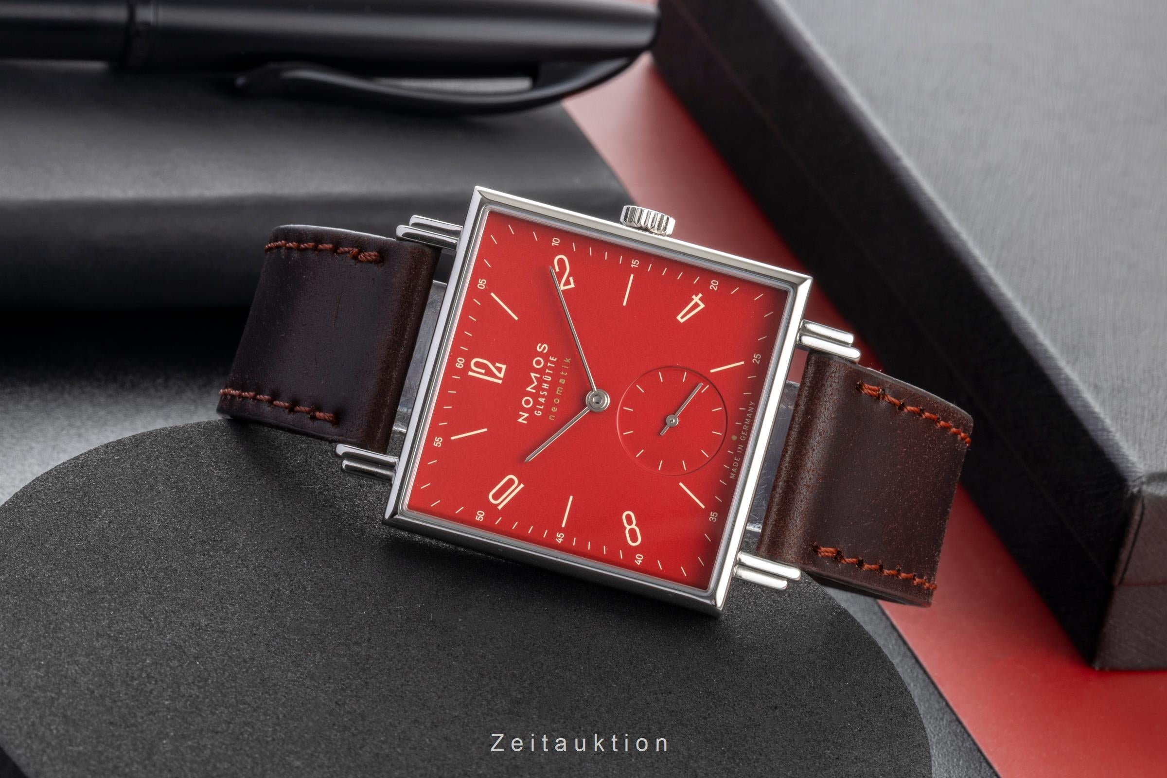 Nomos Tetra acero automático reloj para caballeros 421.S2 Limited  [2603869]