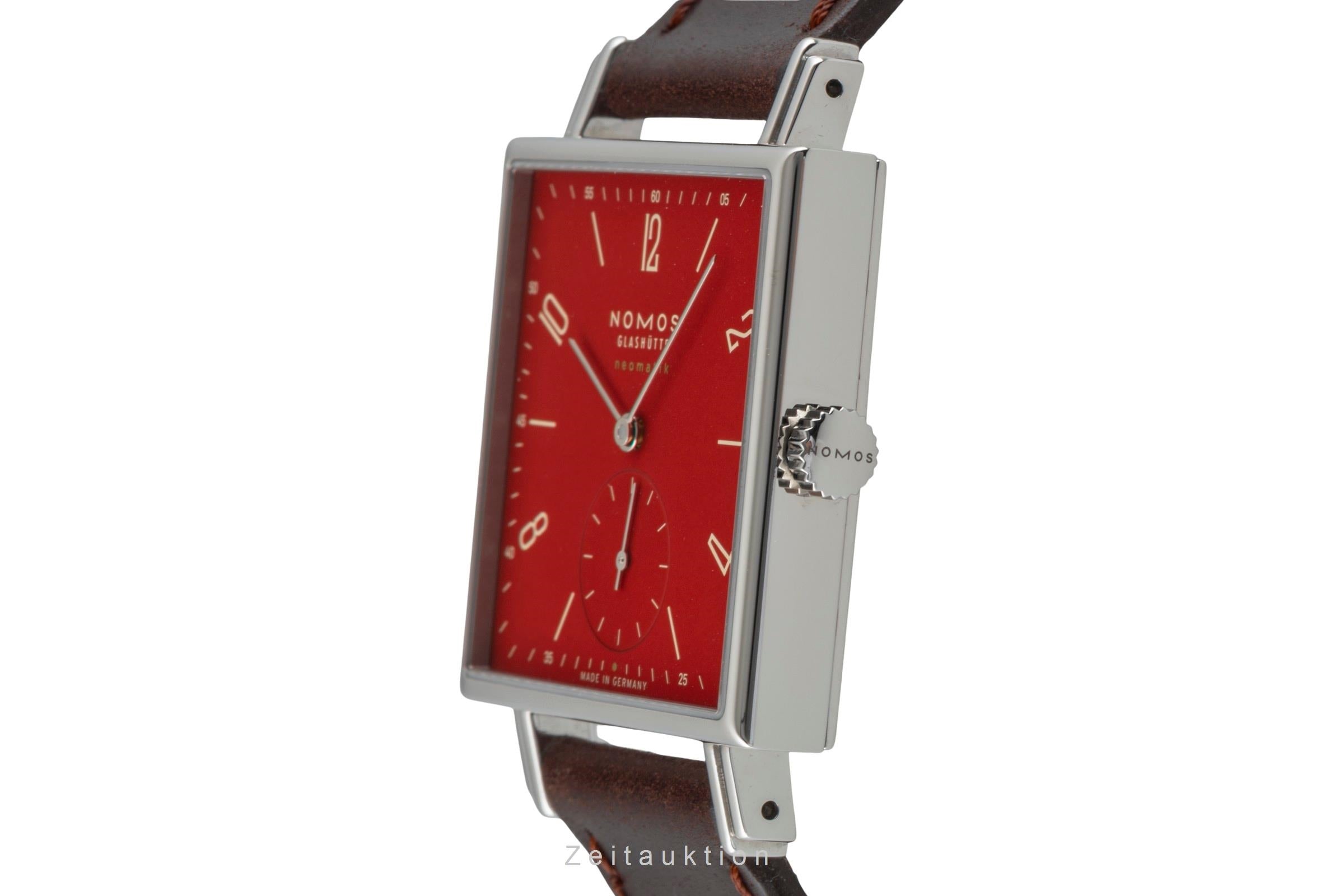 Nomos Tetra acero automático reloj para caballeros 421.S2 Limited  [2603869]