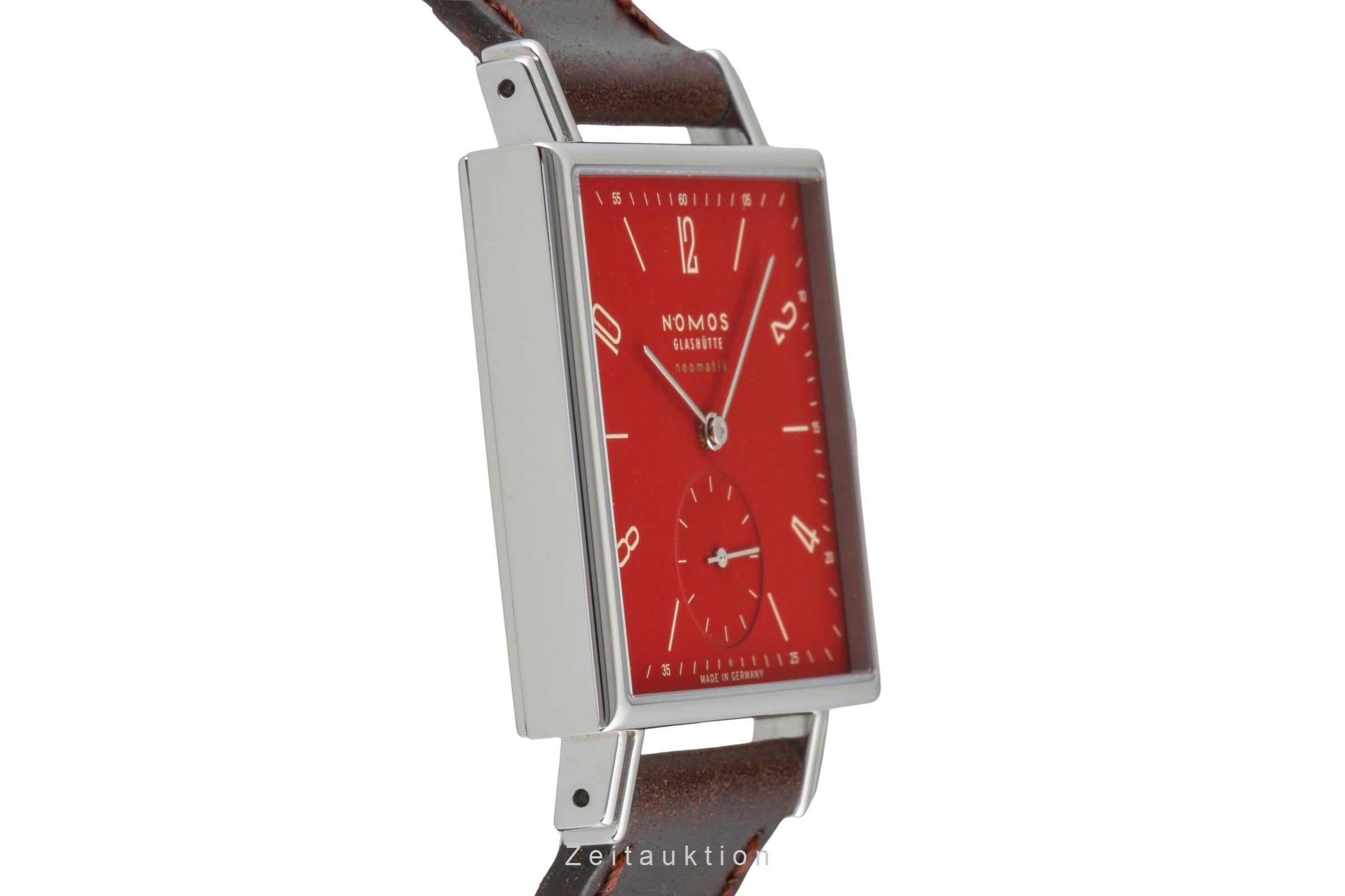 Nomos Tetra acero automático reloj para caballeros 421.S2 Limited  [2603869]