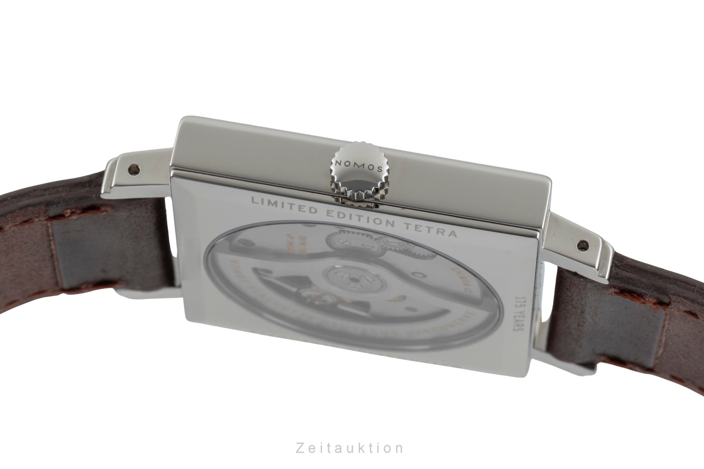 Nomos Tetra acero automático reloj para caballeros 421.S2 Limited  [2603869]