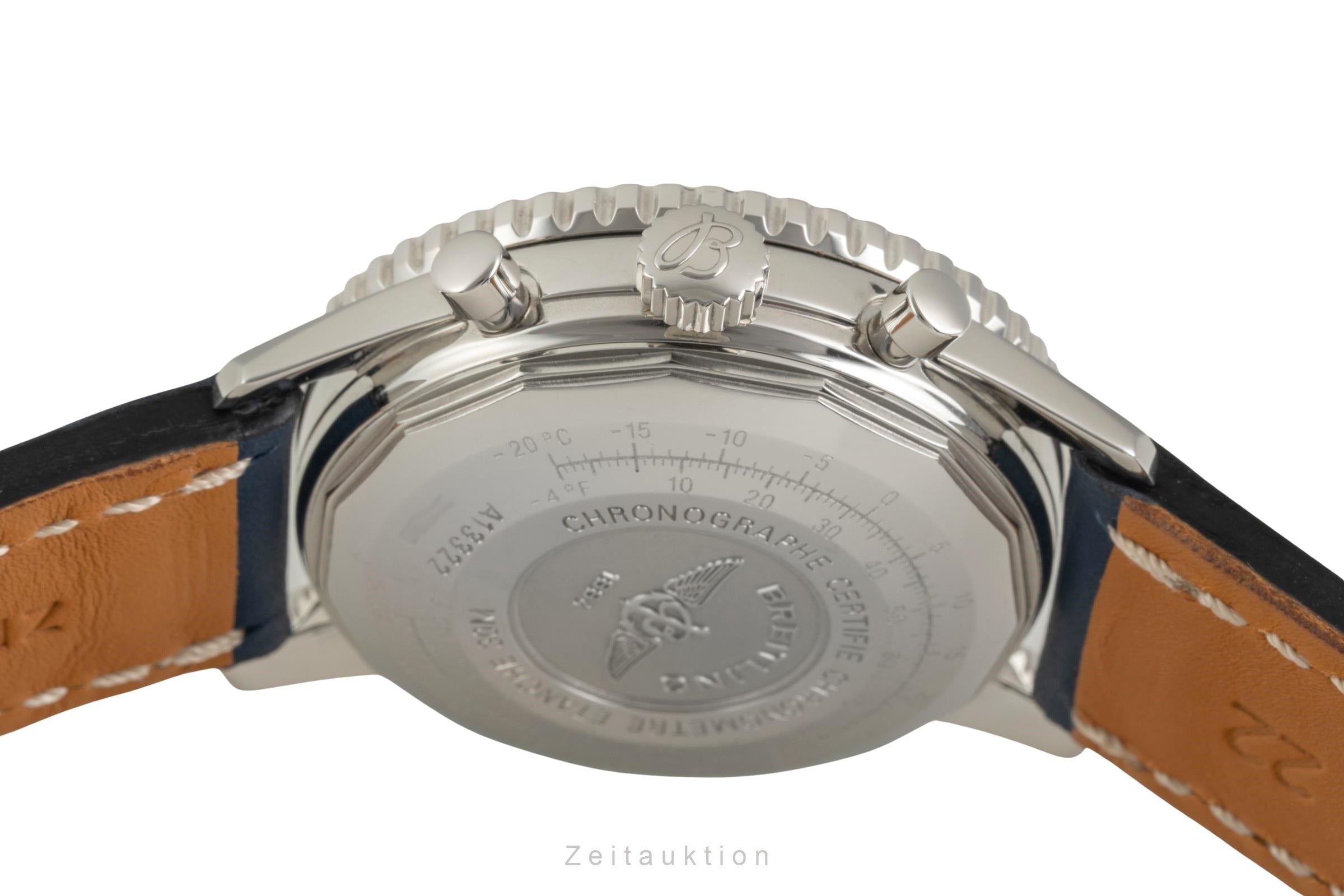 Breitling Old Navitimer Chronograph Edelstahl Automatik Ref. A13322 B&P 1999 [2603873]