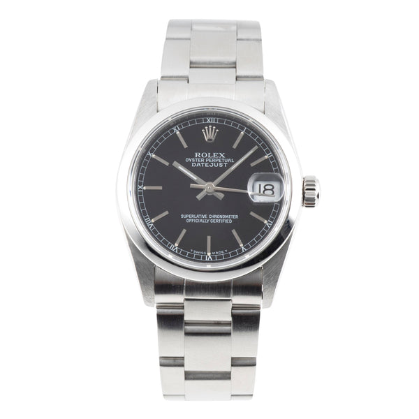 Rolex Datejust acier automatique unisexe 68240  [2603874]