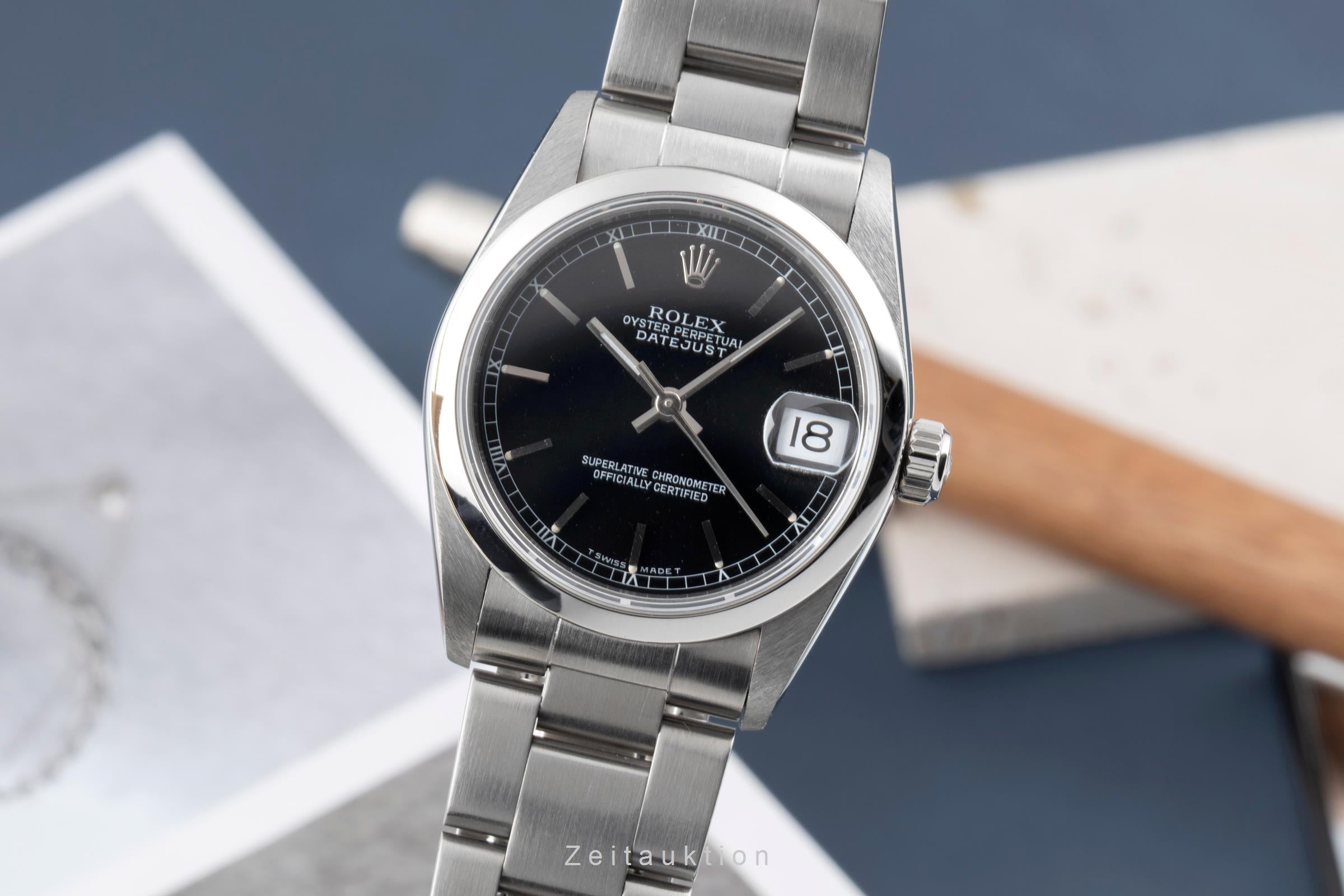 Rolex Datejust acier automatique unisexe 68240  [2603874]