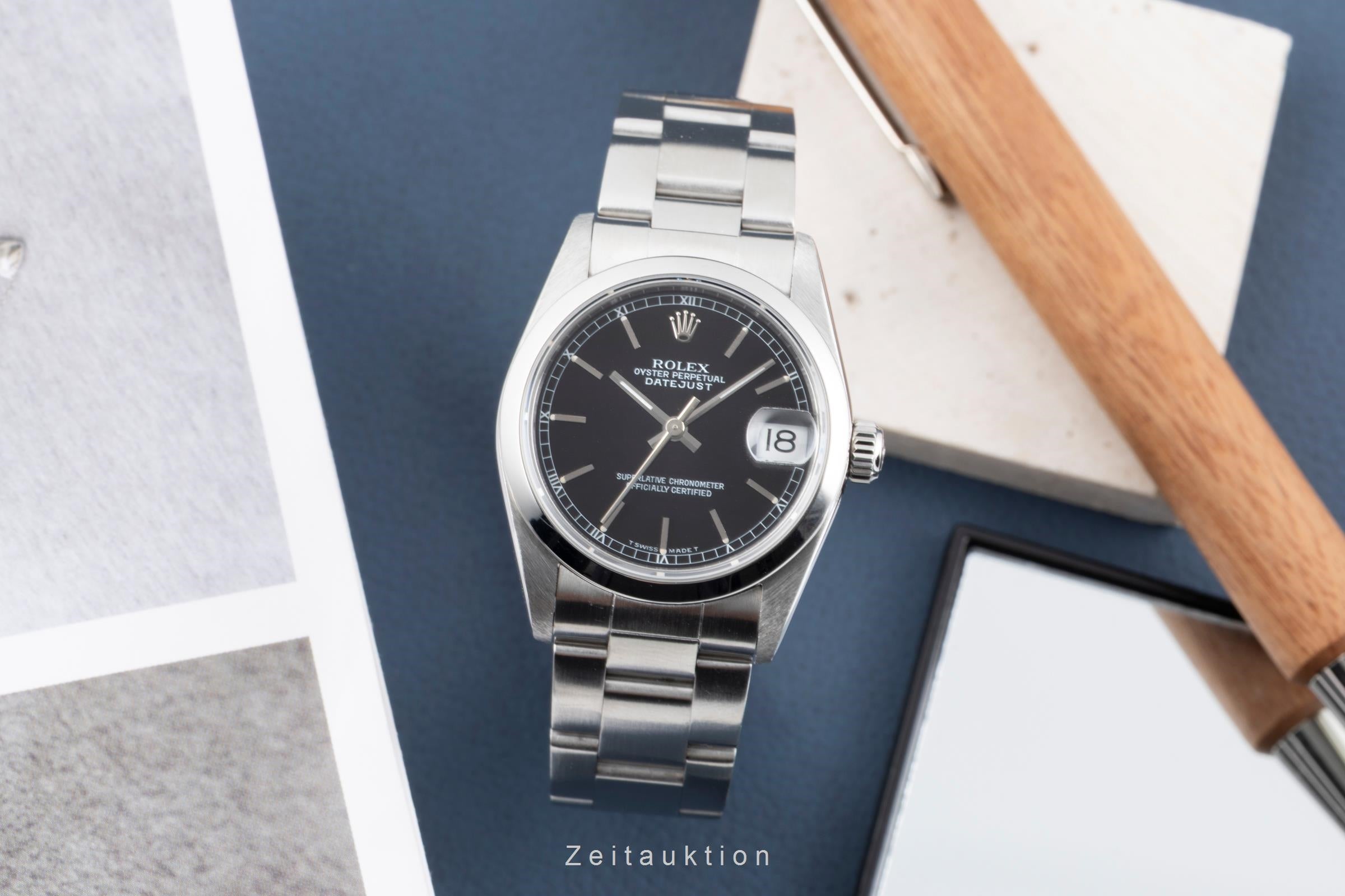 Rolex Datejust acier automatique unisexe 68240  [2603874]