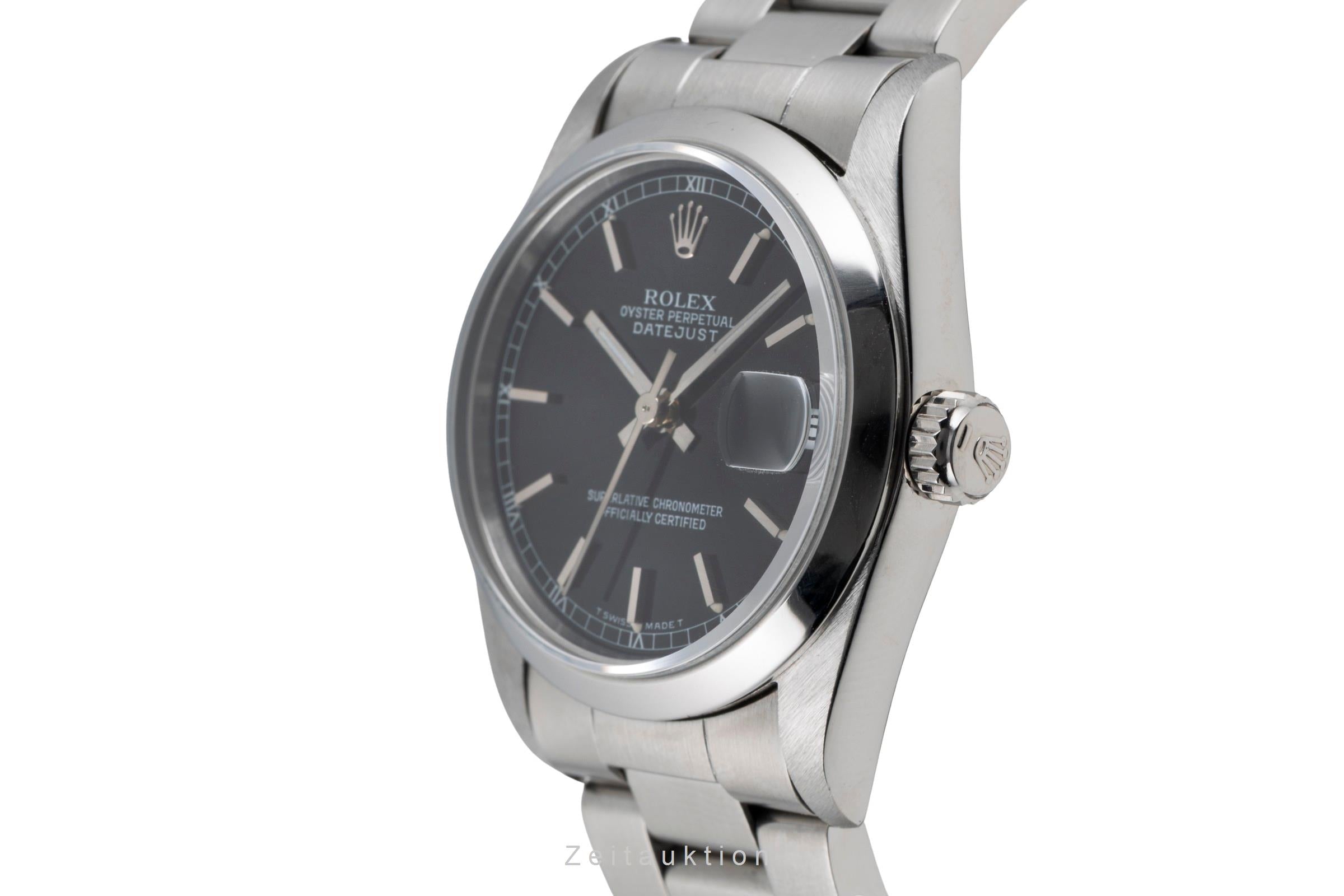 Rolex Datejust acier automatique unisexe 68240  [2603874]