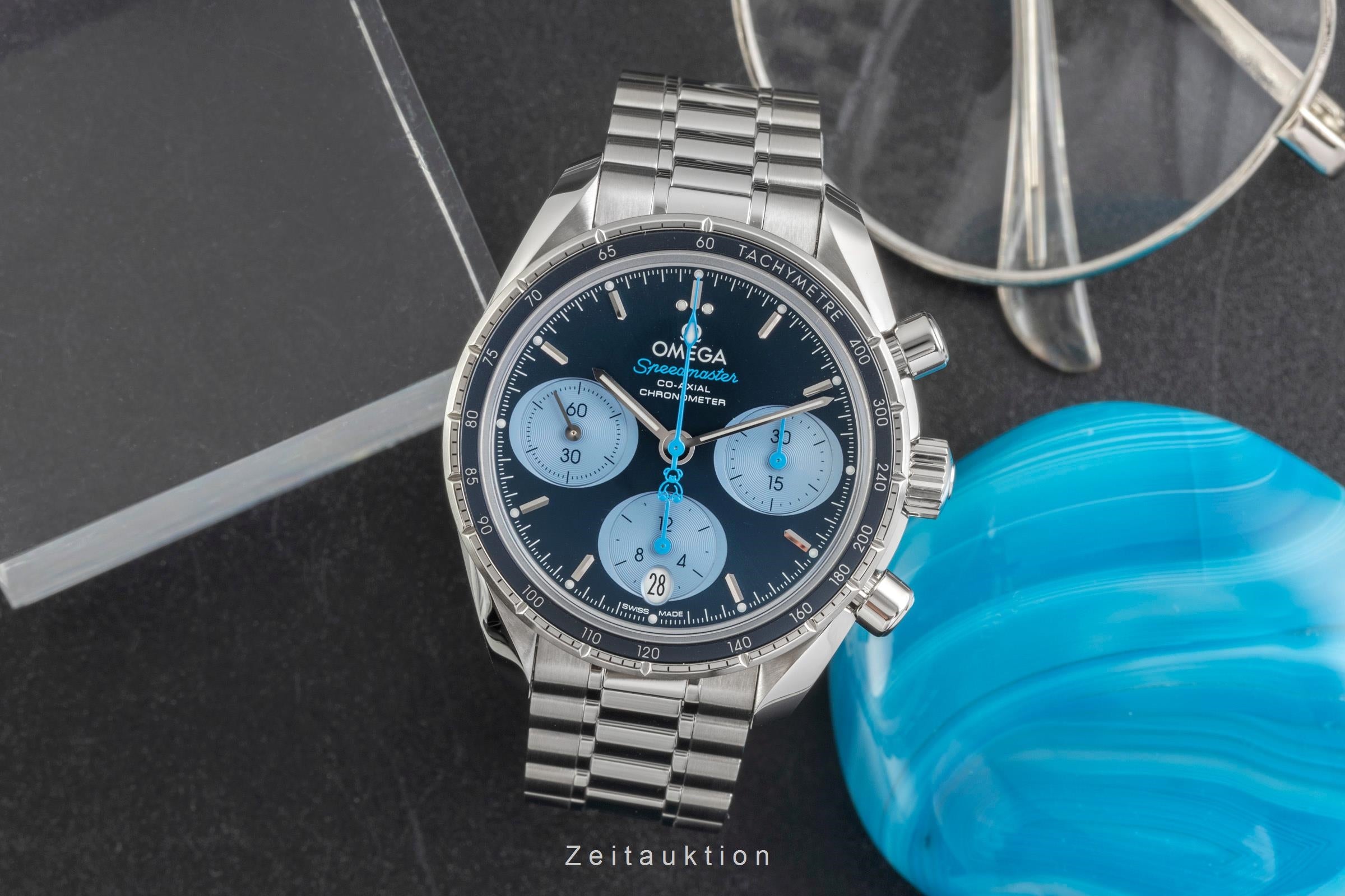 Omega Speedmaster chronographe acier automatique montre pour hommes 324.30.38.50.03.002  [2603875]