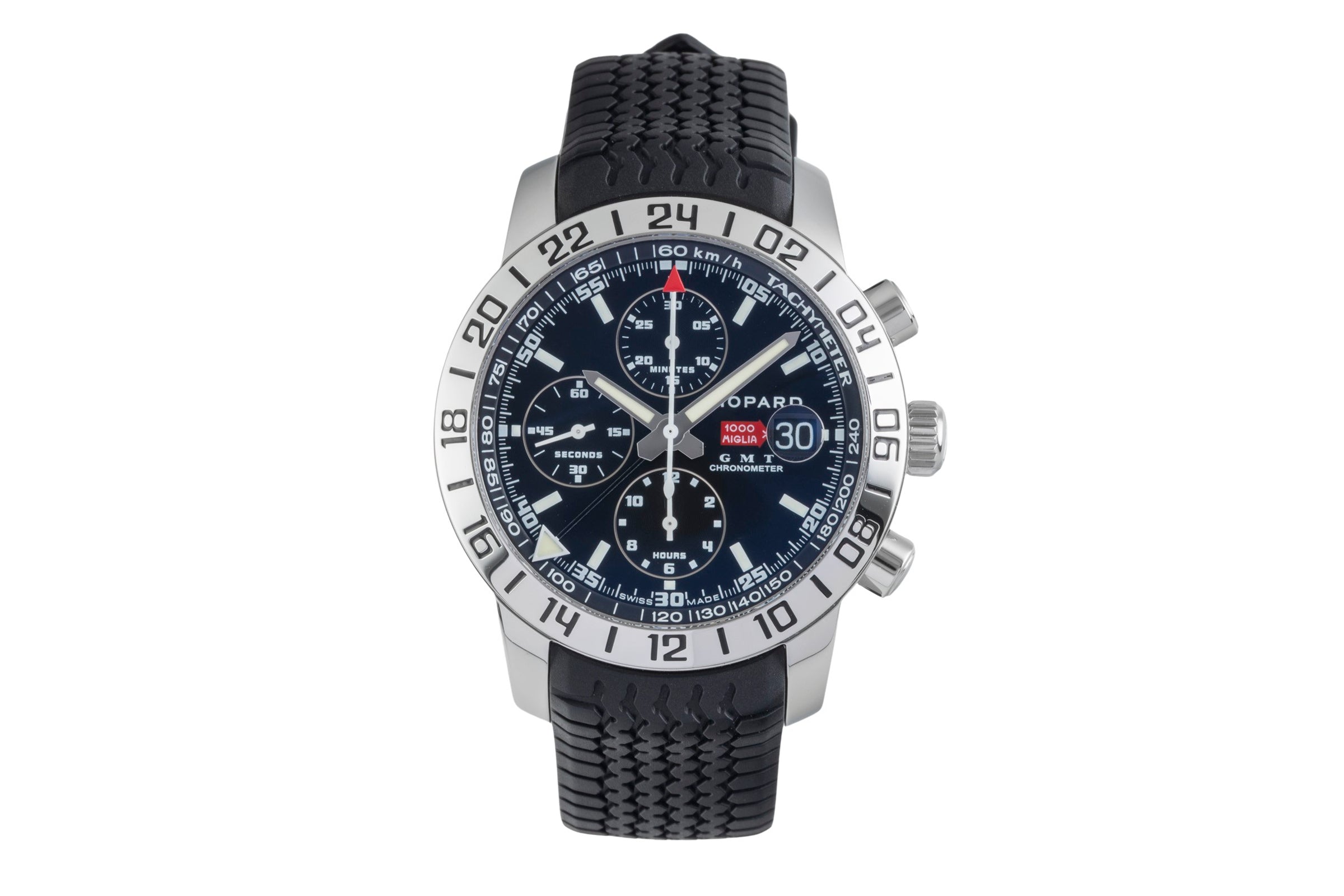 Chopard 1000 Mille Miglia GMT Chronograph Stahl Automatik Ref. 168992-3001  [2603876]