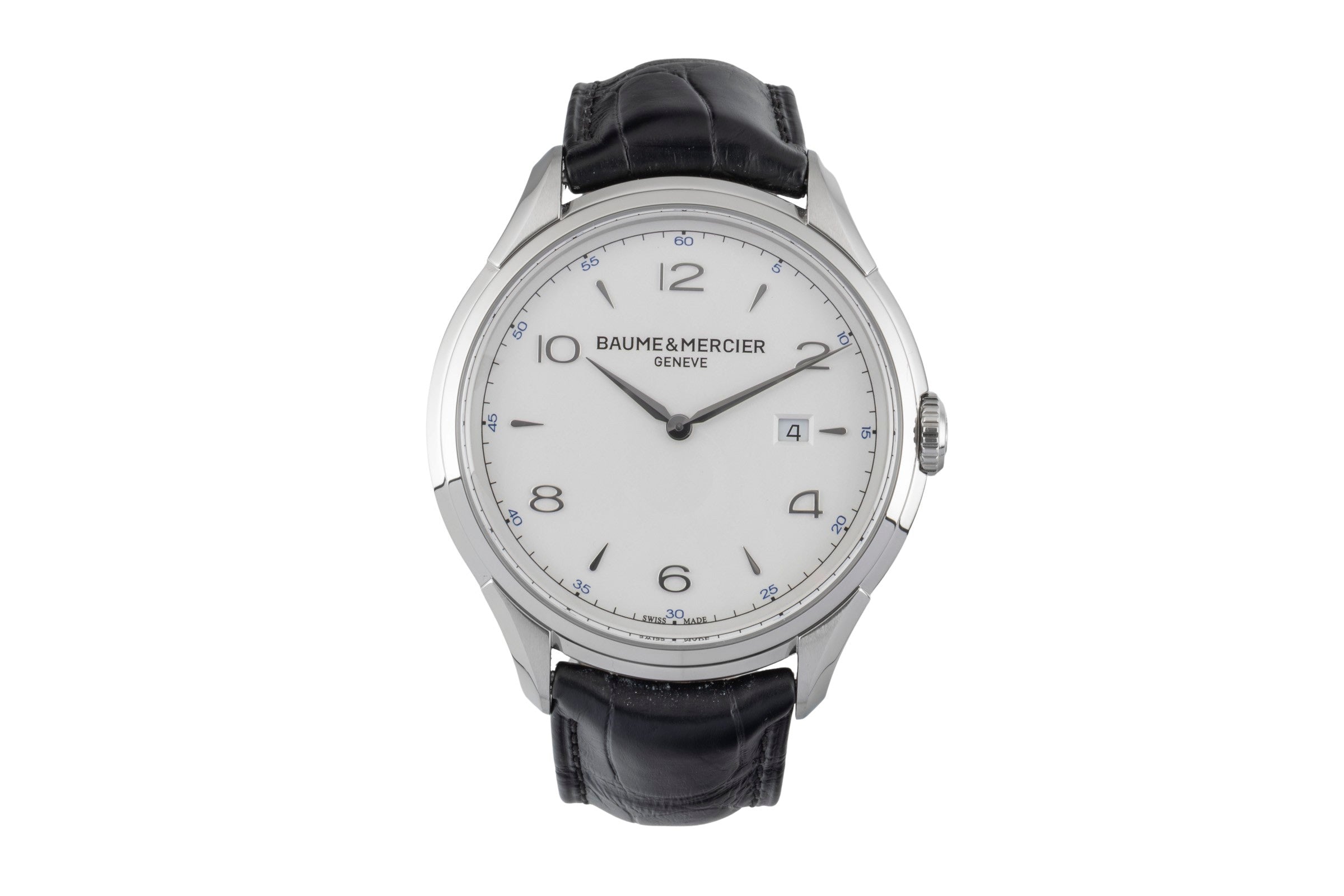 Baume & Mercier Clifton steel quartz men's watch M0A10419, 65846  [2603879]