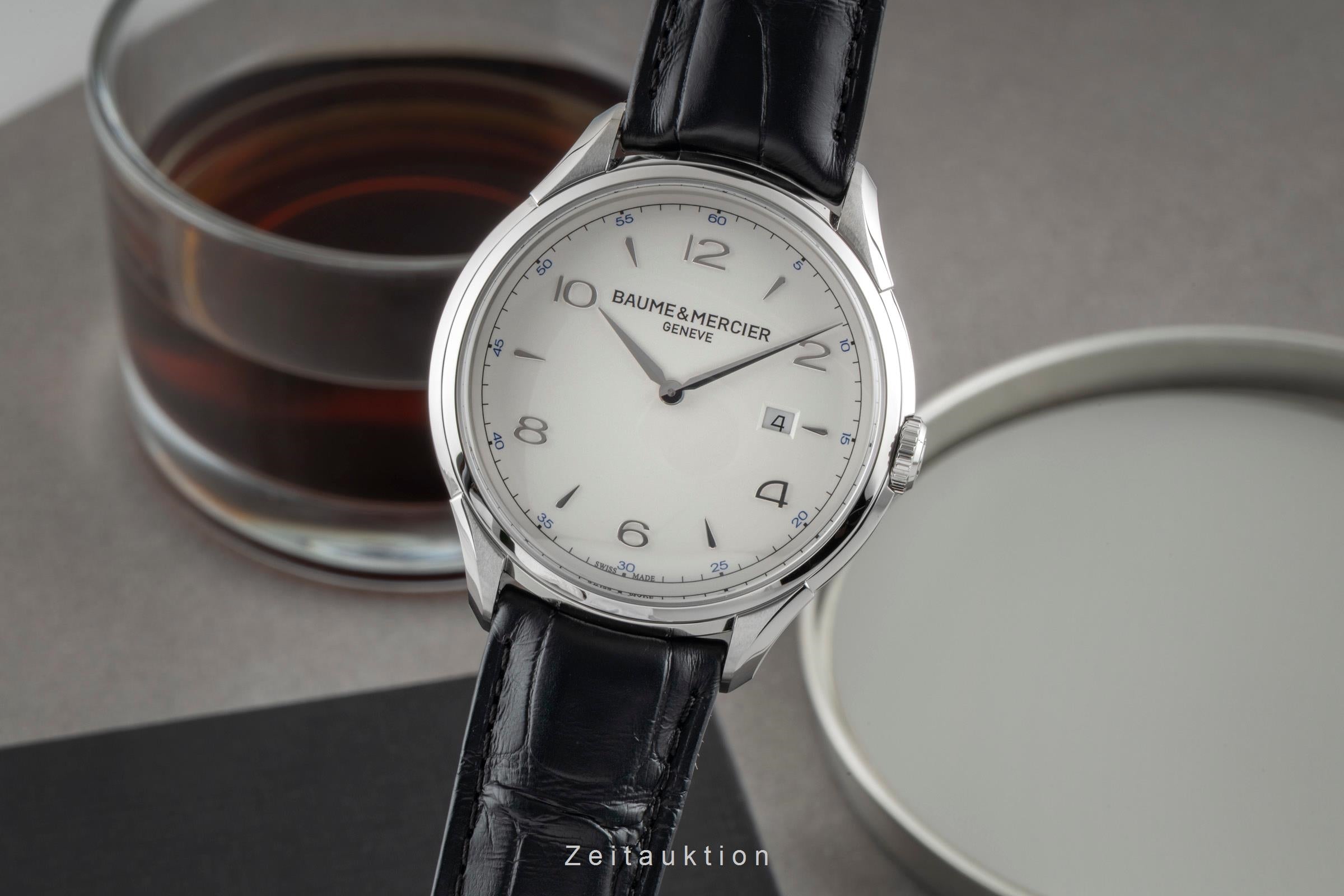 Baume & Mercier Clifton steel quartz Kal. BM 11111 Ref. M0A10419