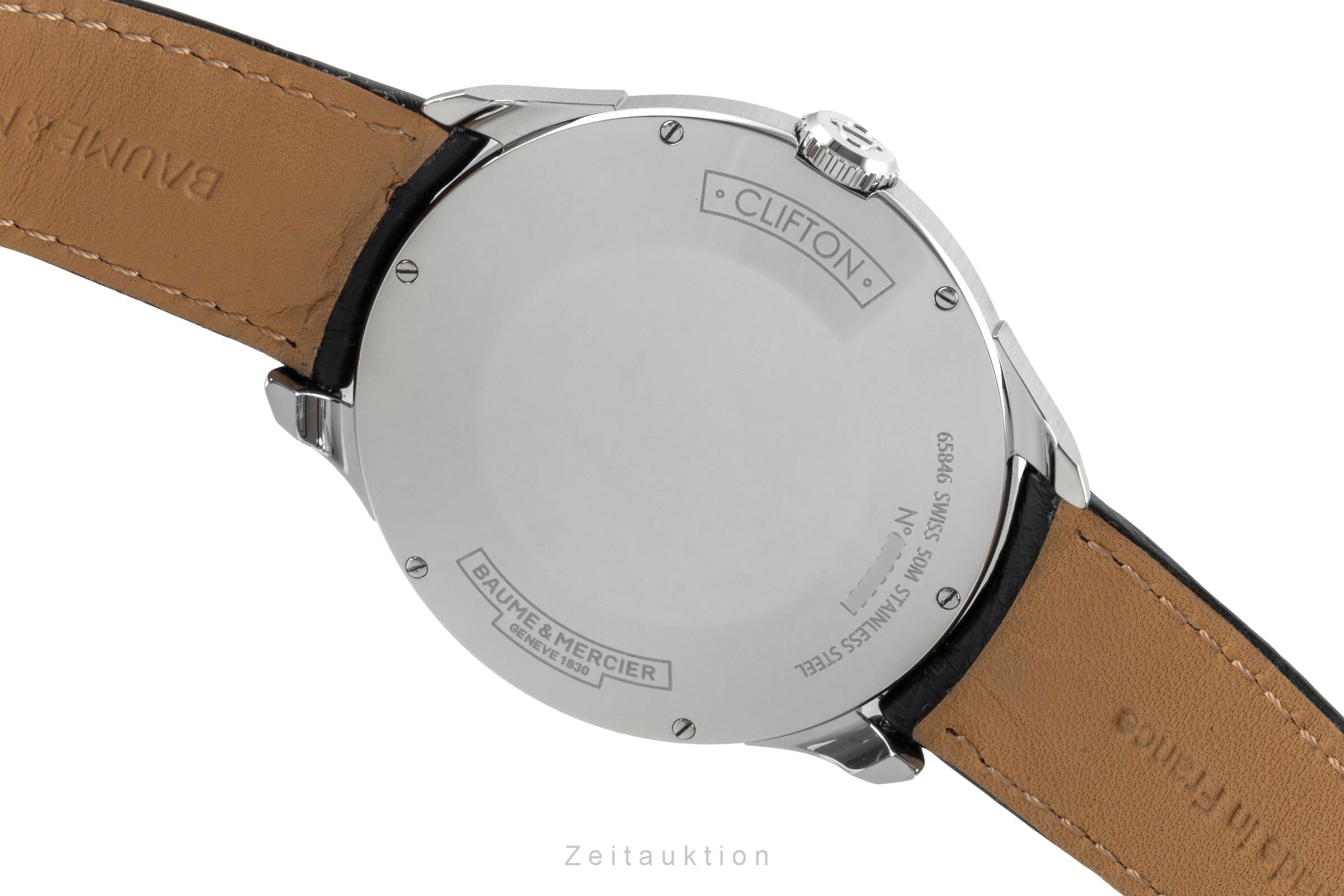 Baume & Mercier Clifton steel quartz Kal. BM 11111 Ref. M0A10419