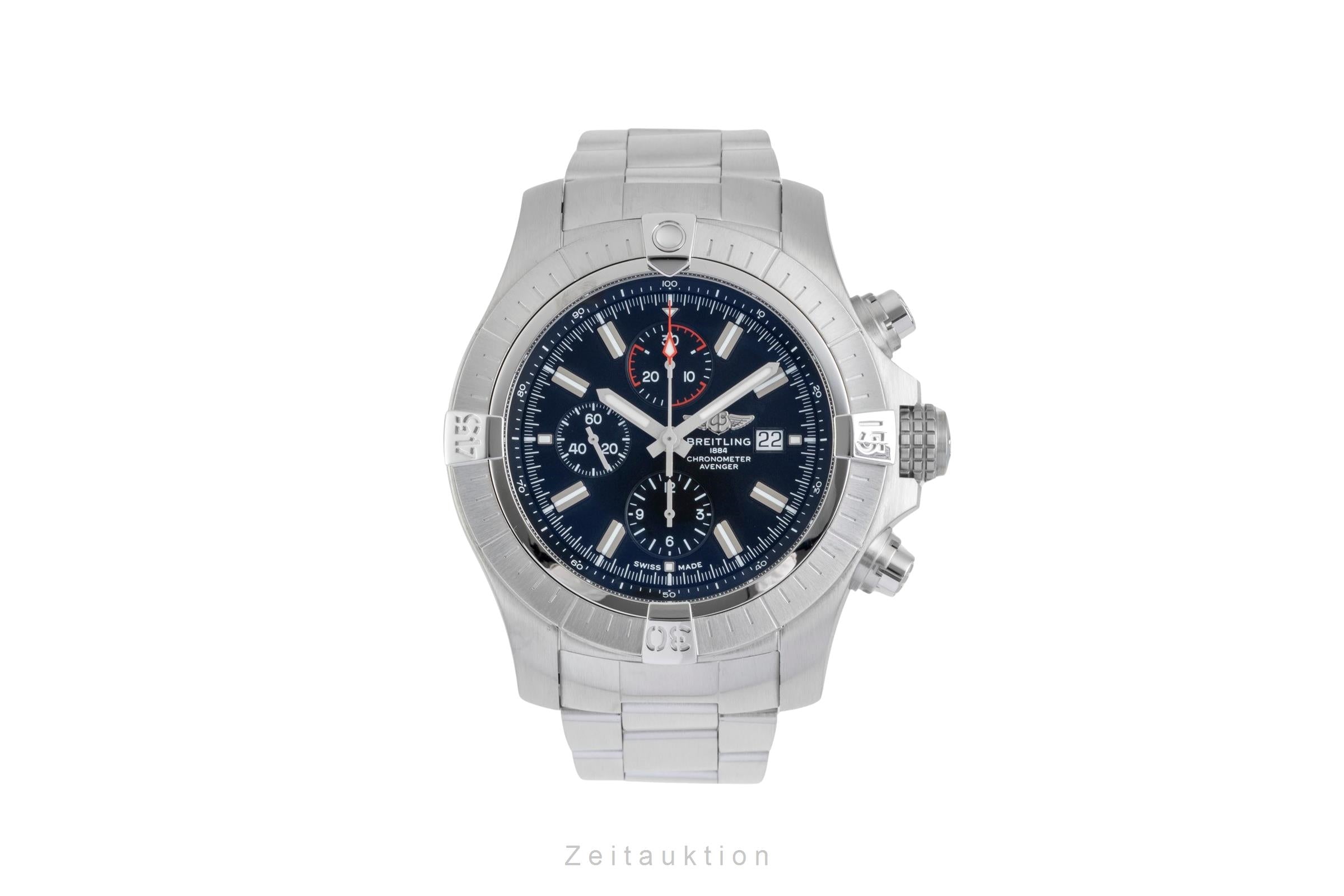 Breitling Super Avenger cronografo acciaio automatismo orologio da uomo A13375101B1A1  [2603880]