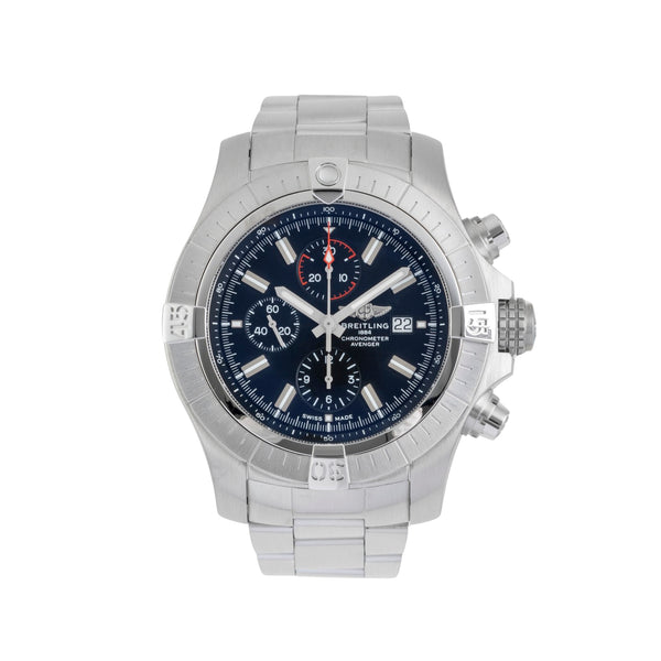 Breitling Super Avenger cronografo acciaio automatismo orologio da uomo A13375101B1A1  [2603880]