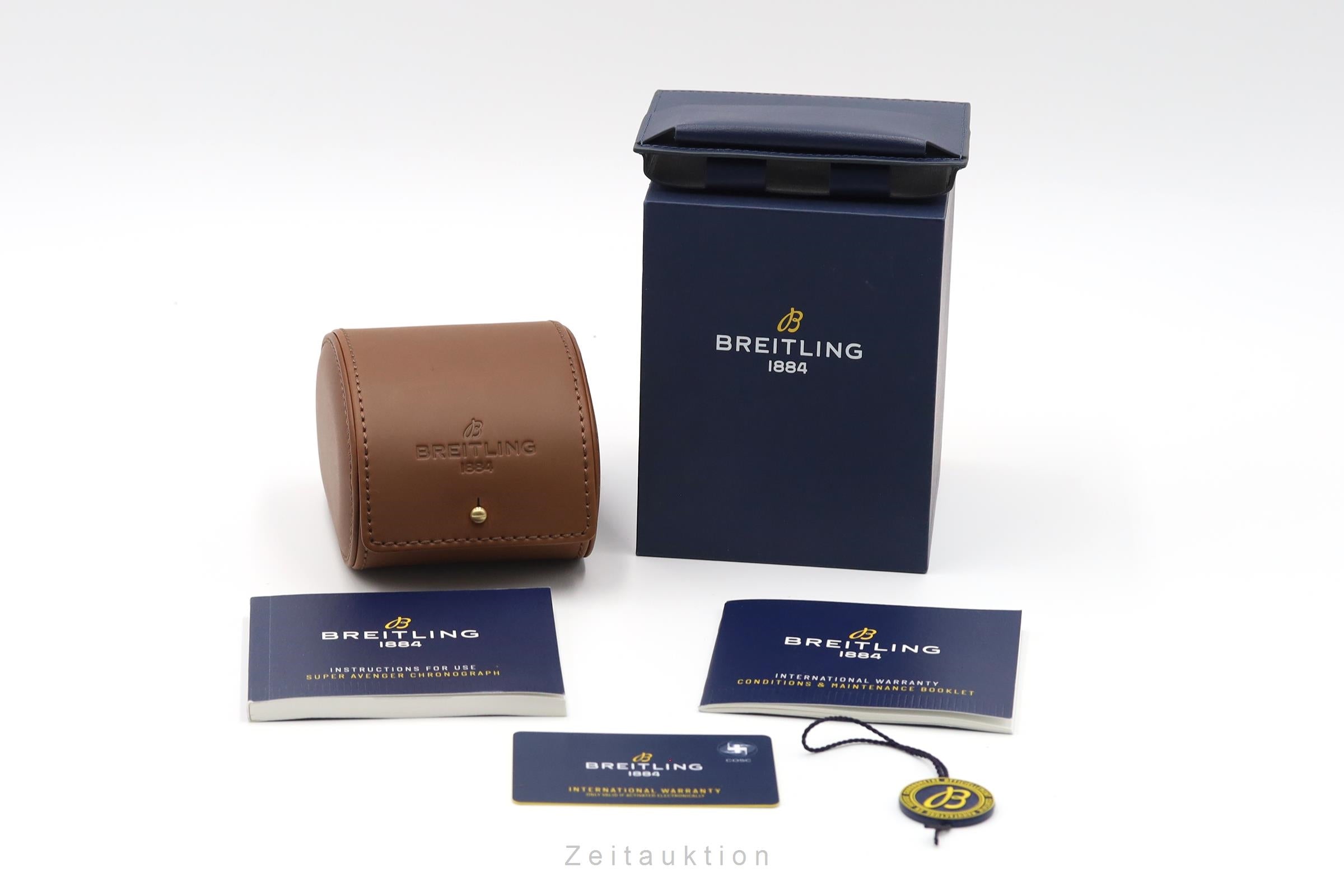Breitling Super Avenger cronografo acciaio automatismo orologio da uomo A13375101B1A1  [2603880]