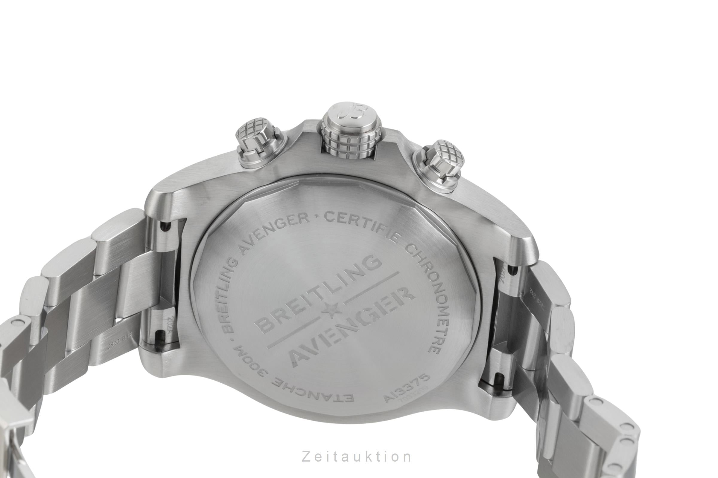 Breitling Super Avenger cronografo acciaio automatismo orologio da uomo A13375101B1A1  [2603880]