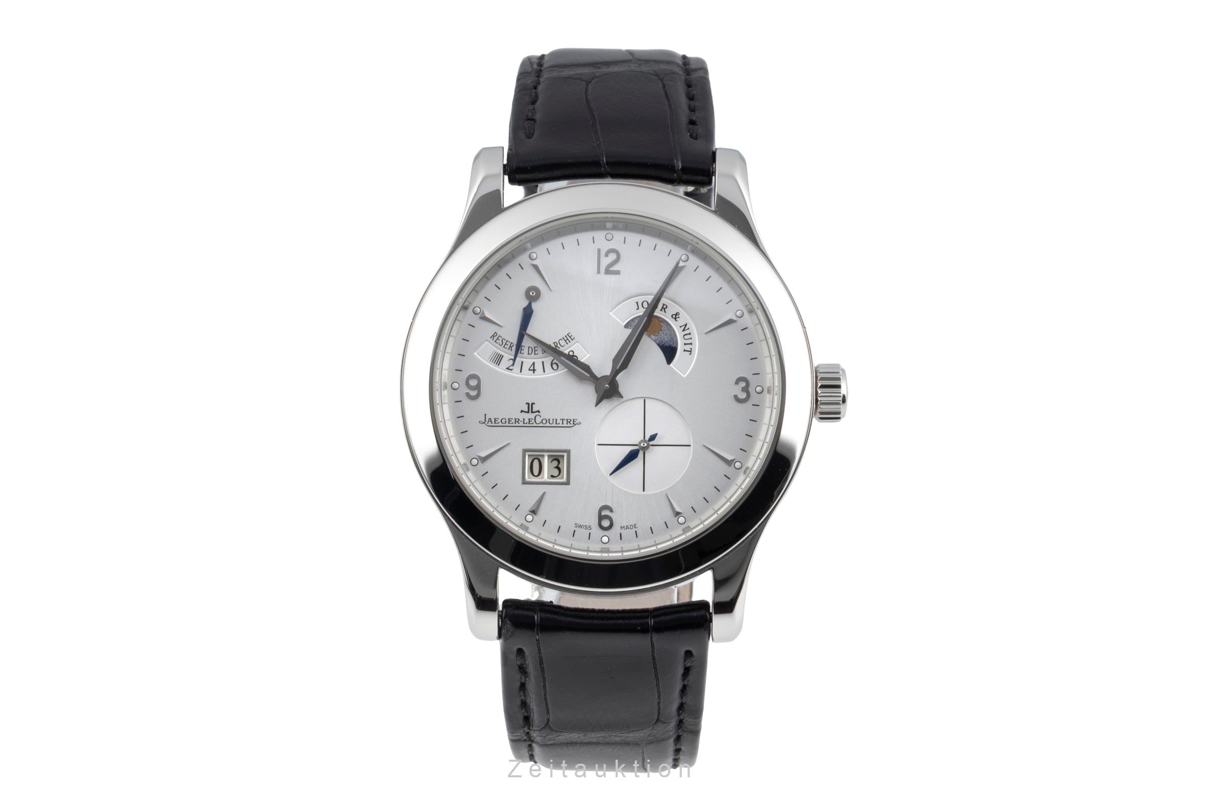 Jaeger LeCoultre Master Control acier à remontage manuel montre pour hommes Q1608420, 146.8.17.S  [2603884]