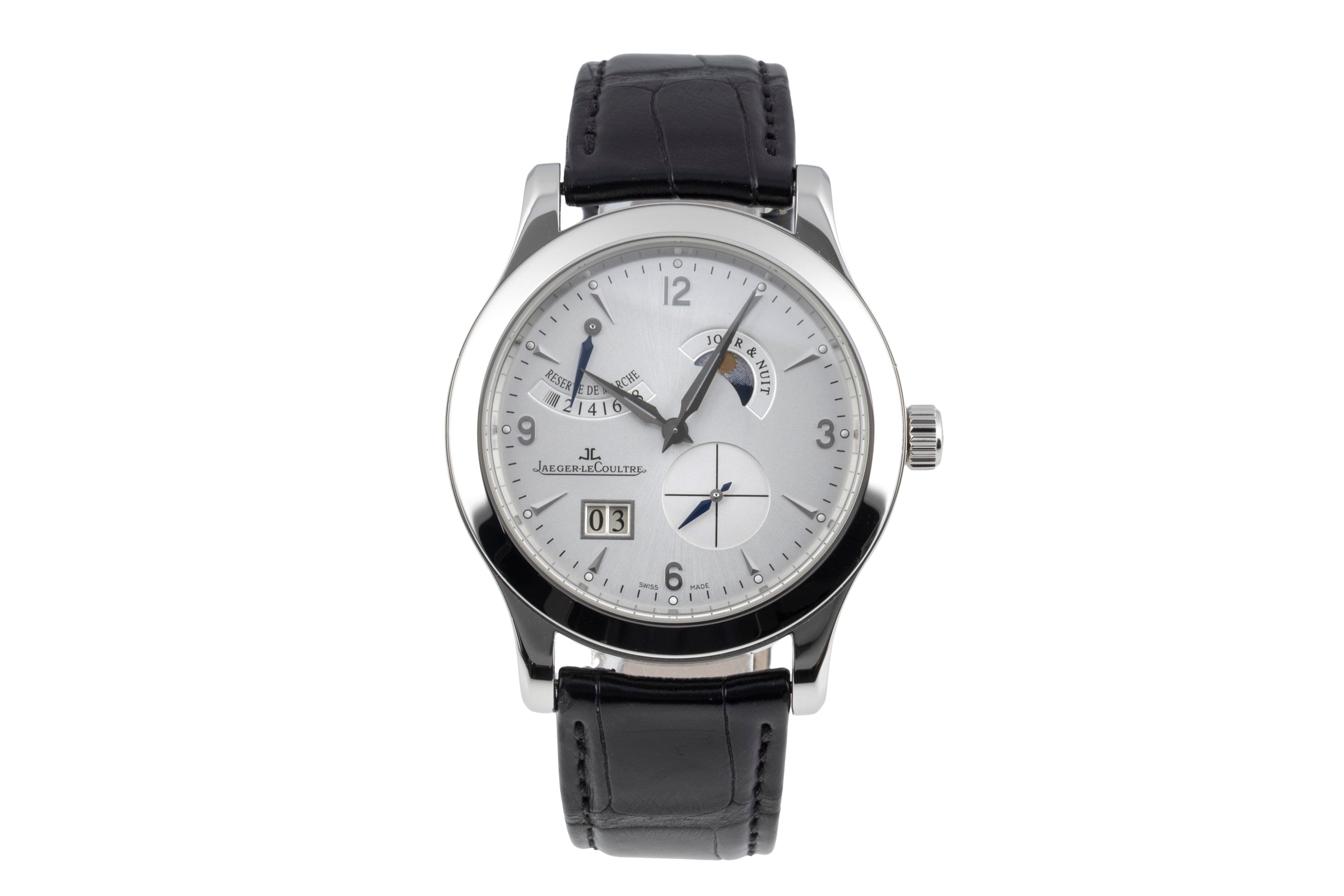 Jaeger LeCoultre Master Control steel manual winding men's watch Q1608420, 146.8.17.S  [2603884]
