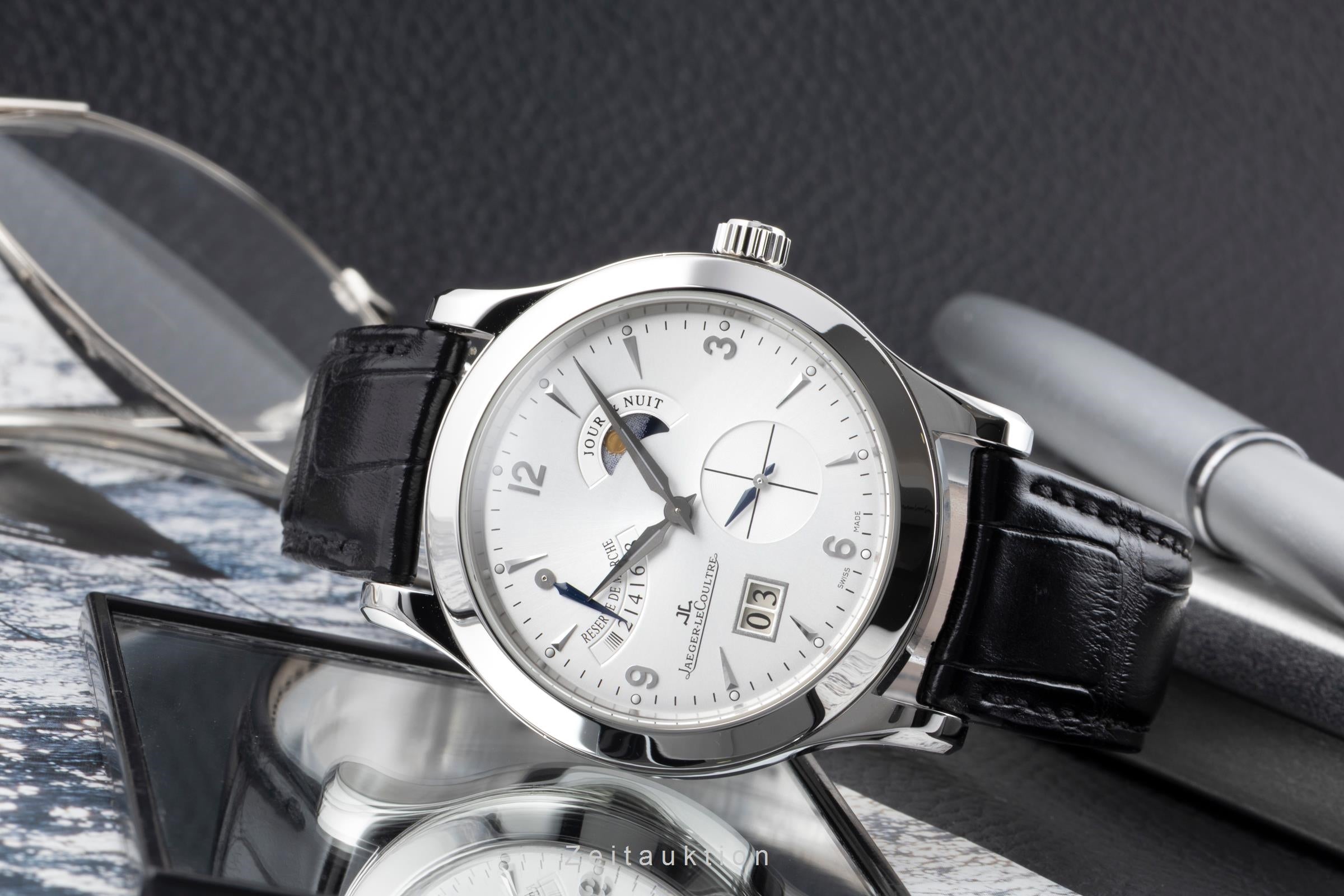 Jaeger LeCoultre Master Control acier à remontage manuel montre pour hommes Q1608420, 146.8.17.S  [2603884]