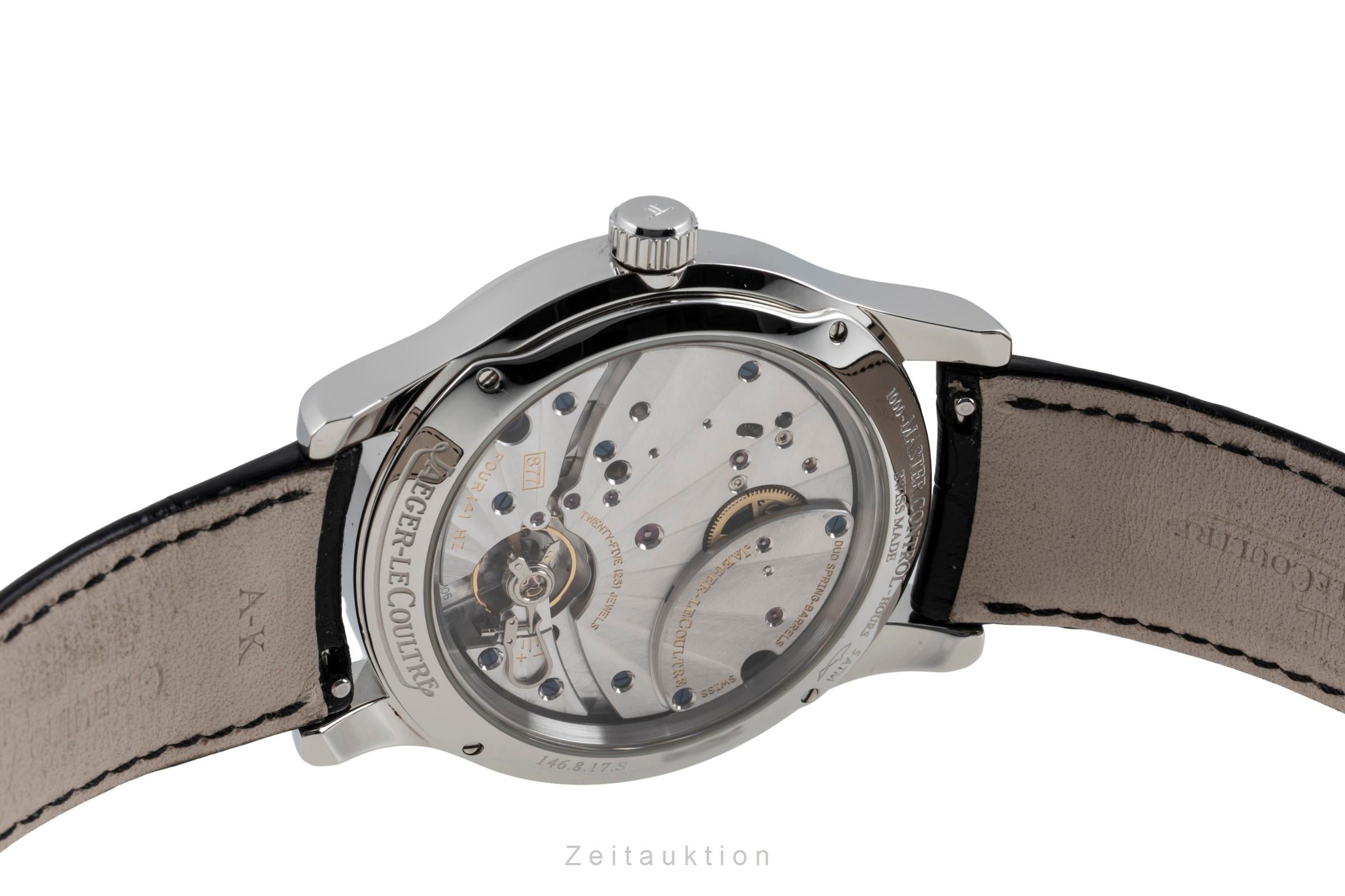 Jaeger LeCoultre Master Control acier à remontage manuel montre pour hommes Q1608420, 146.8.17.S  [2603884]