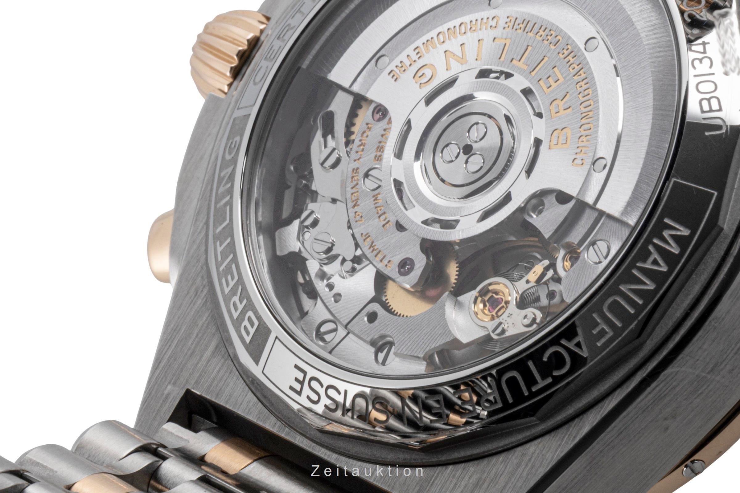 Breitling Chronomat 42 B01 Stahl / Gold Automatik Ref. UB0134101B1U1 B&P 2020 [2603885]