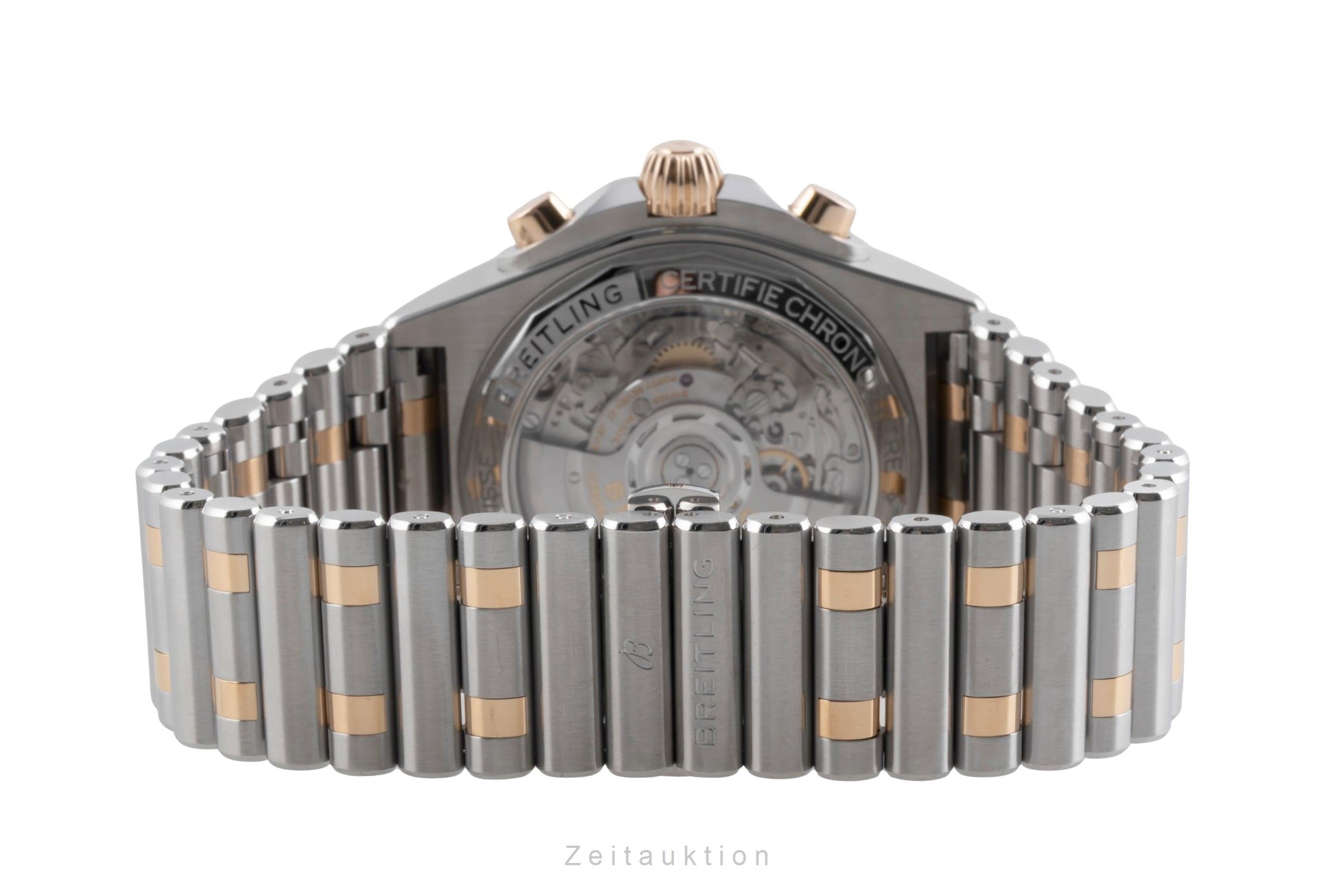 Breitling Chronomat 42 B01 Stahl / Gold Automatik Ref. UB0134101B1U1 B&P 2020 [2603885]