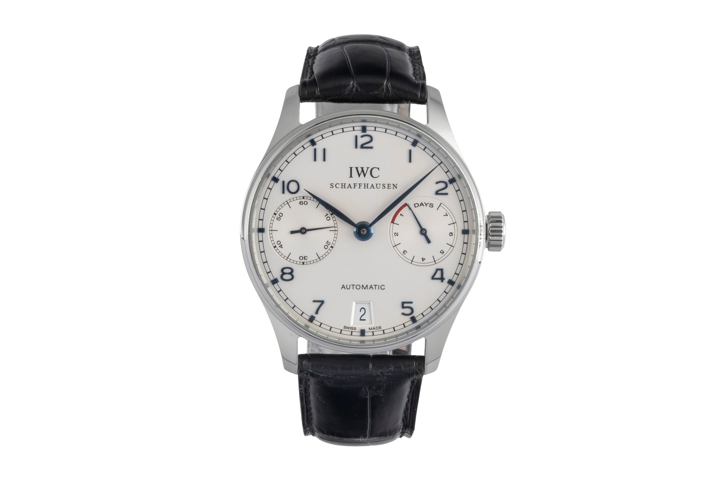 IWC Schaffhausen Portugieser 7 Days Automatik Stahl Ref. IW500107 VP: 14000,- € [2603886]