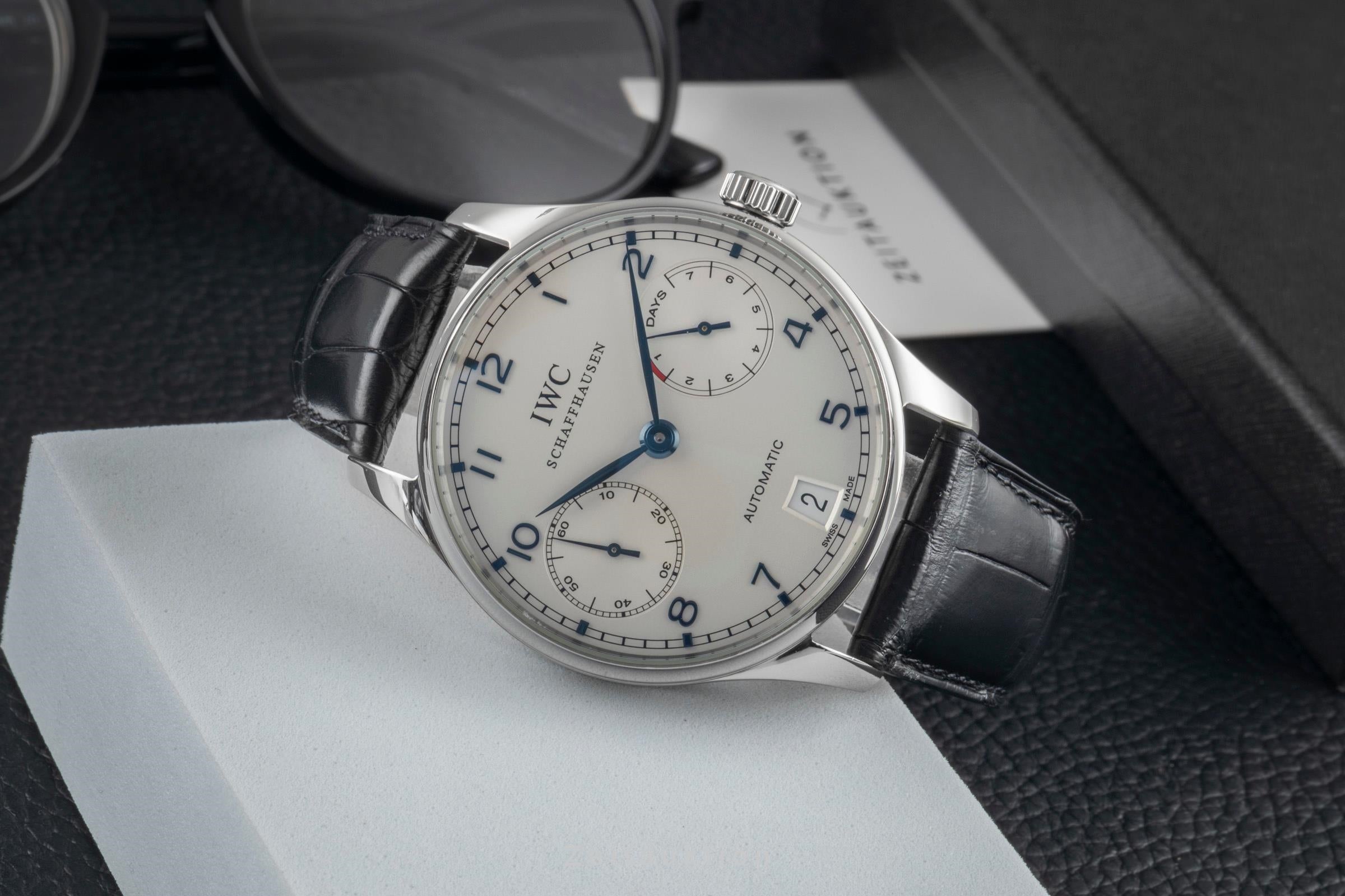 IWC Schaffhausen Portugieser 7 Days Automatik Stahl Ref. IW500107 VP: 14000,- € [2603886]
