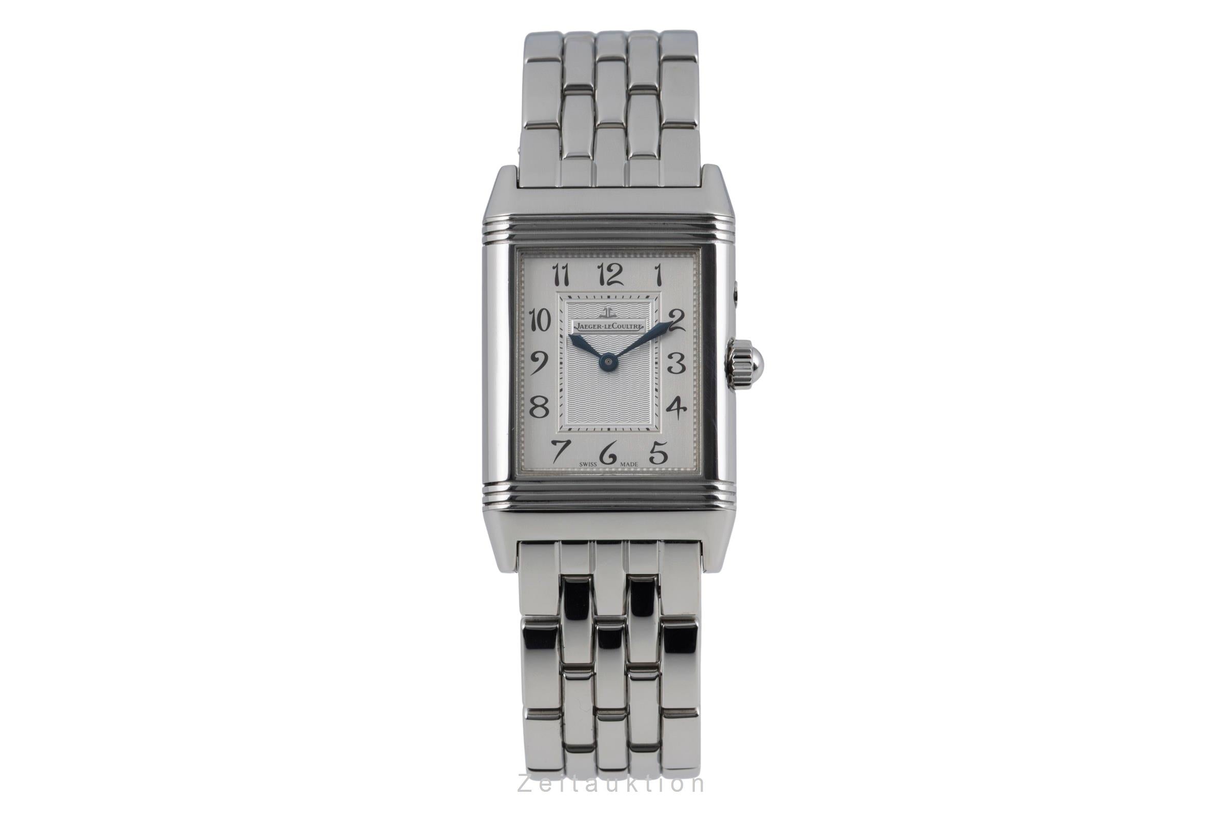 Jaeger LeCoultre Reverso acier à remontage manuel montre pour hommes Q2698420, 269.8.54  [2603887]