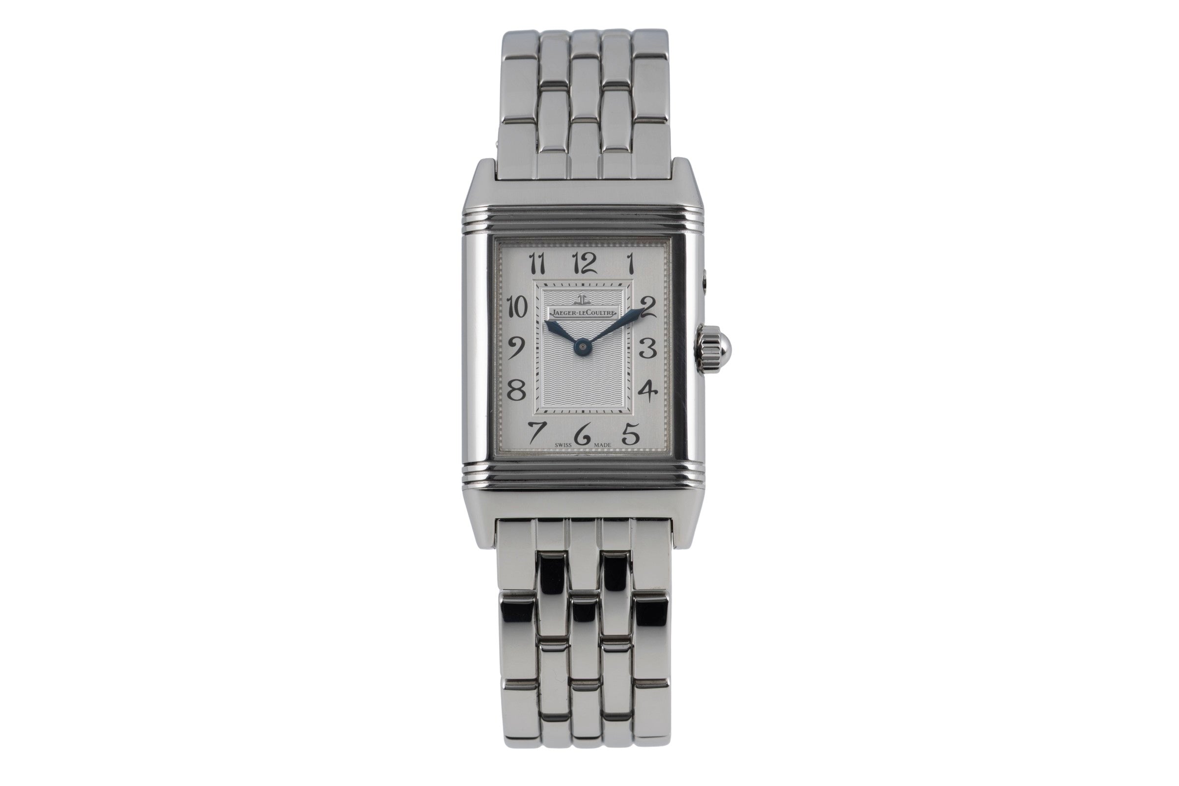 Jaeger LeCoultre Reverso acero cuerda manual reloj para caballeros Q2698420, 269.8.54  [2603887]