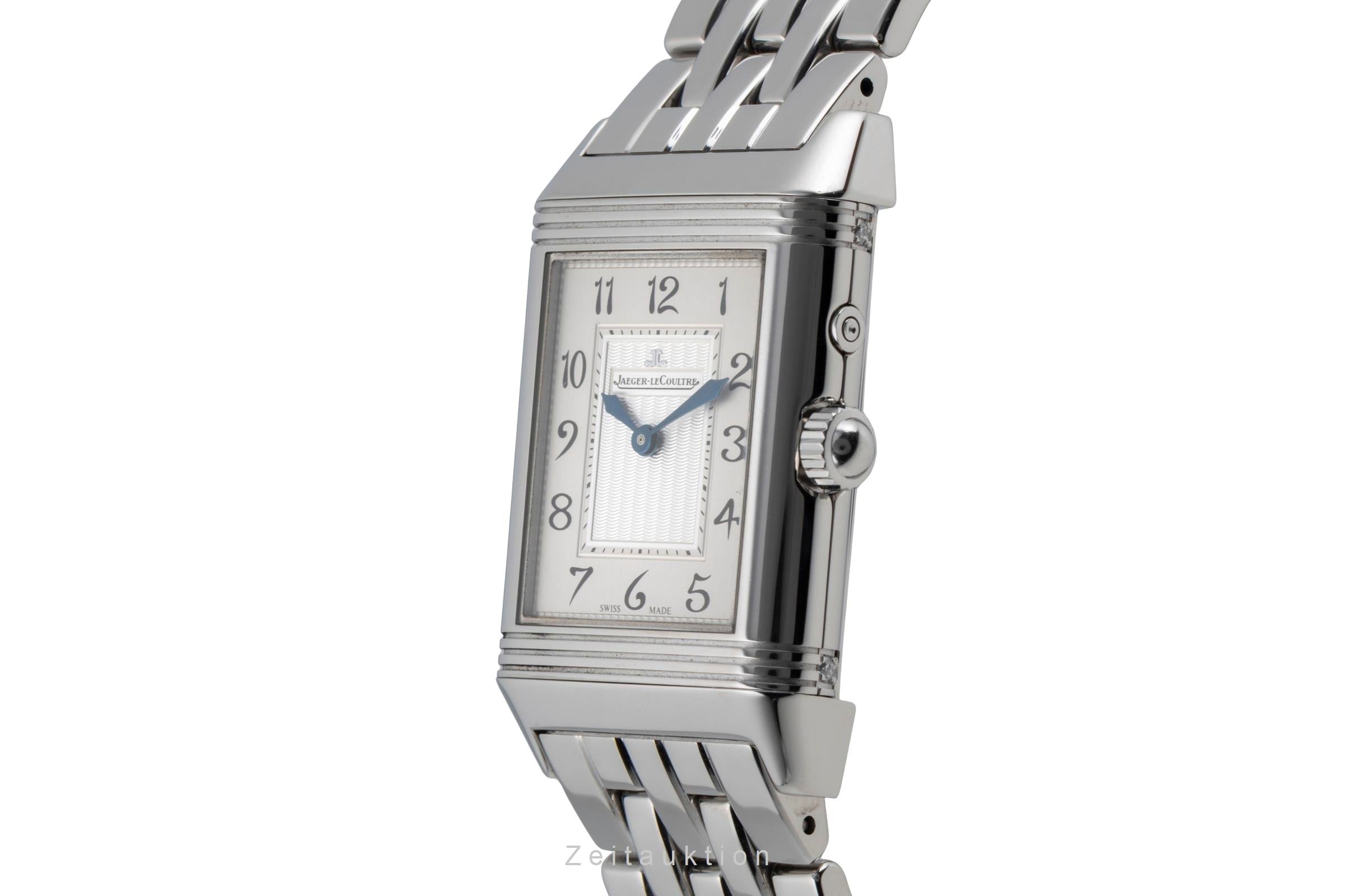 Jaeger LeCoultre Reverso acier à remontage manuel montre pour hommes Q2698420, 269.8.54  [2603887]