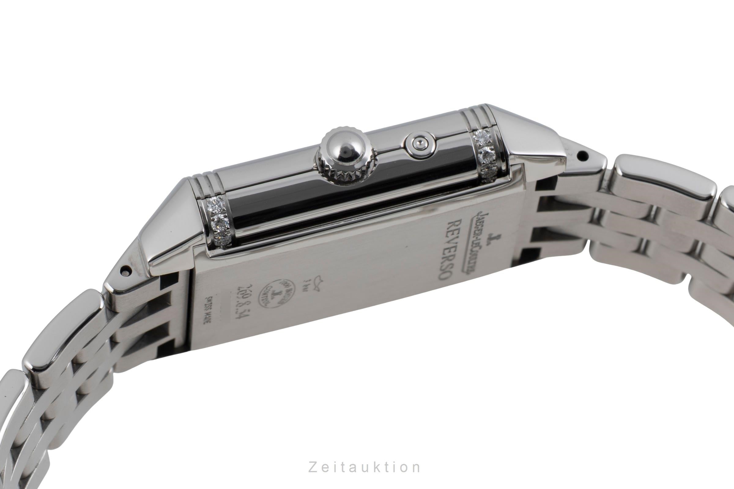 Jaeger LeCoultre Reverso acier à remontage manuel montre pour hommes Q2698420, 269.8.54  [2603887]