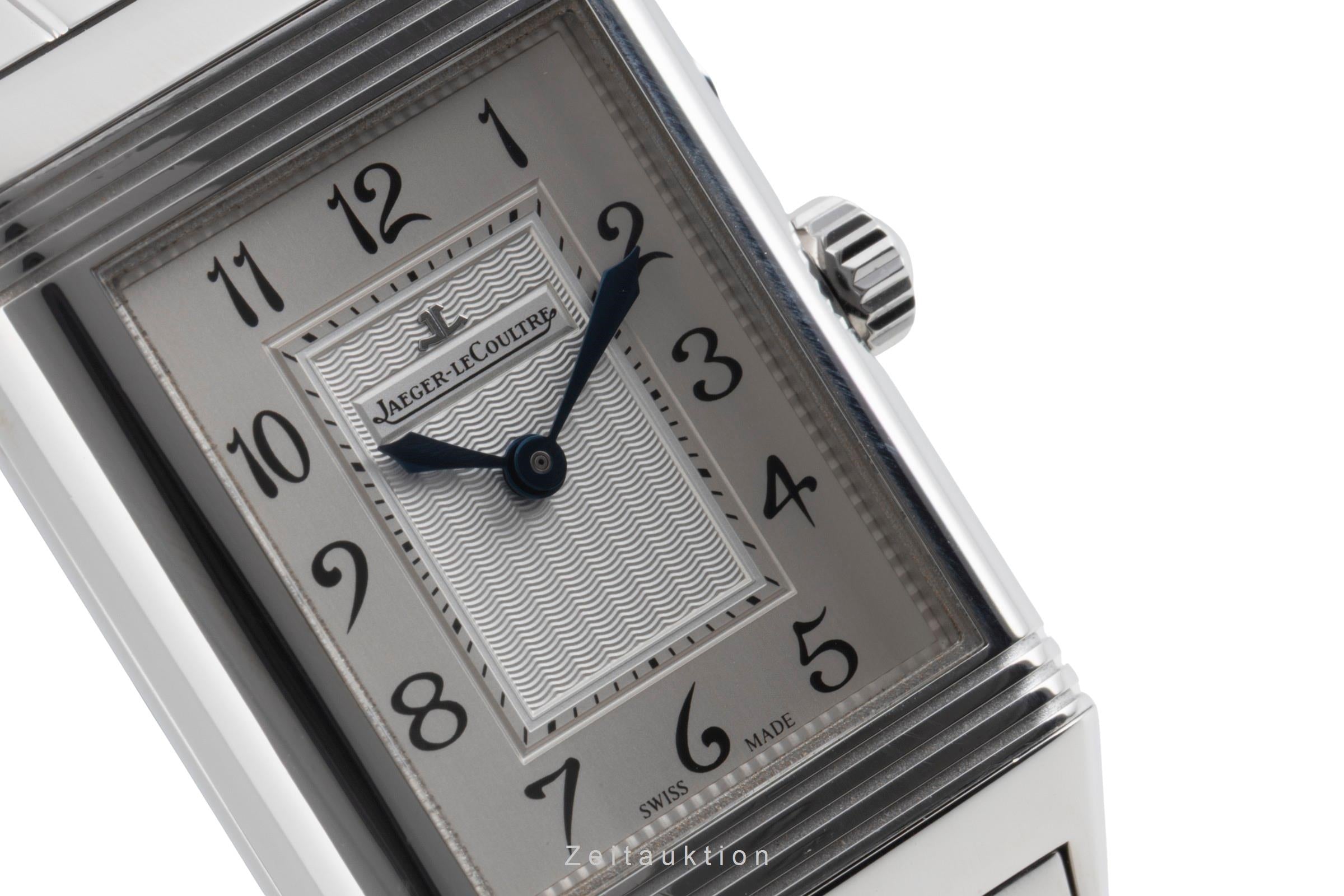 Jaeger LeCoultre Reverso acier à remontage manuel montre pour hommes Q2698420, 269.8.54  [2603887]