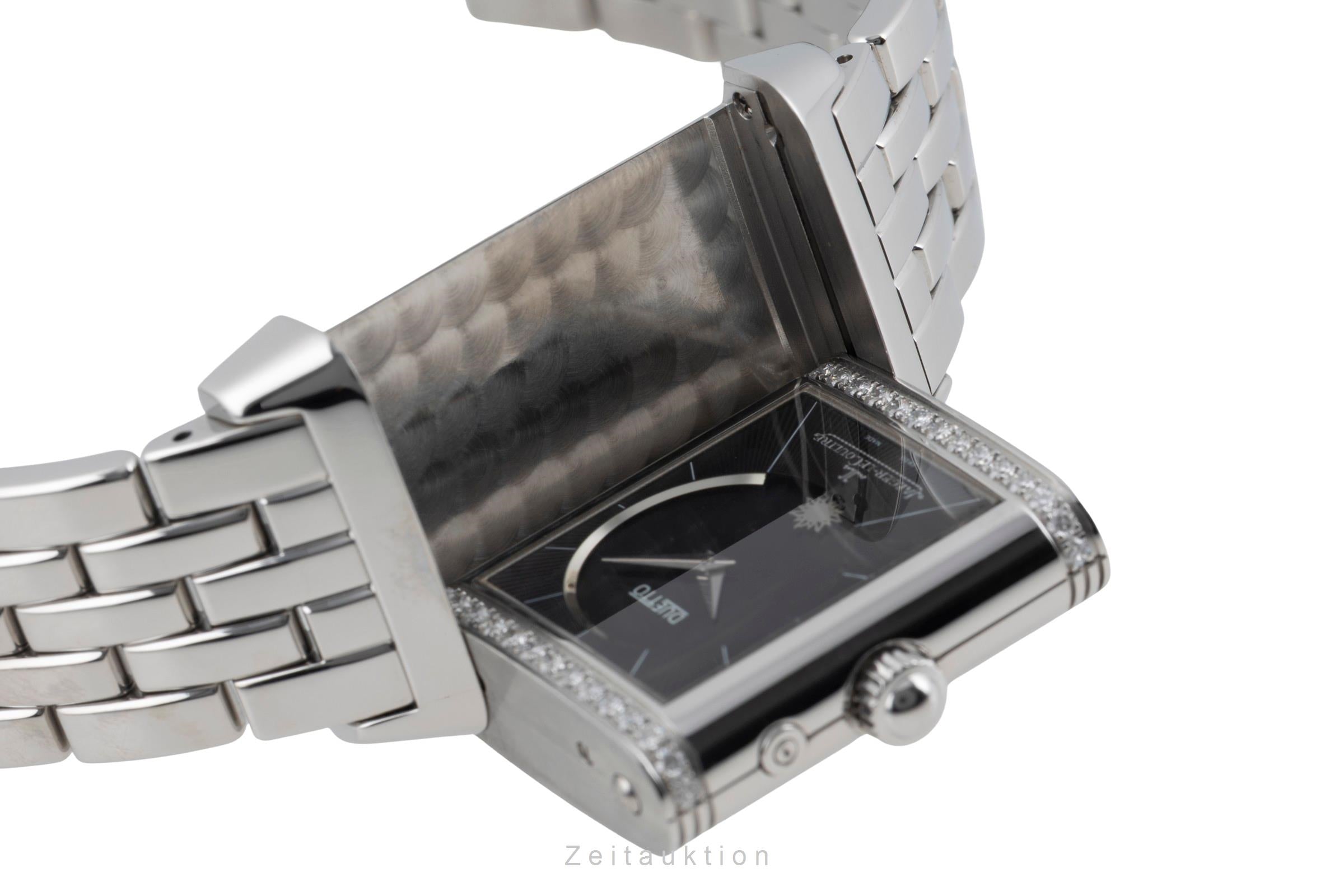Jaeger LeCoultre Reverso acier à remontage manuel montre pour hommes Q2698420, 269.8.54  [2603887]