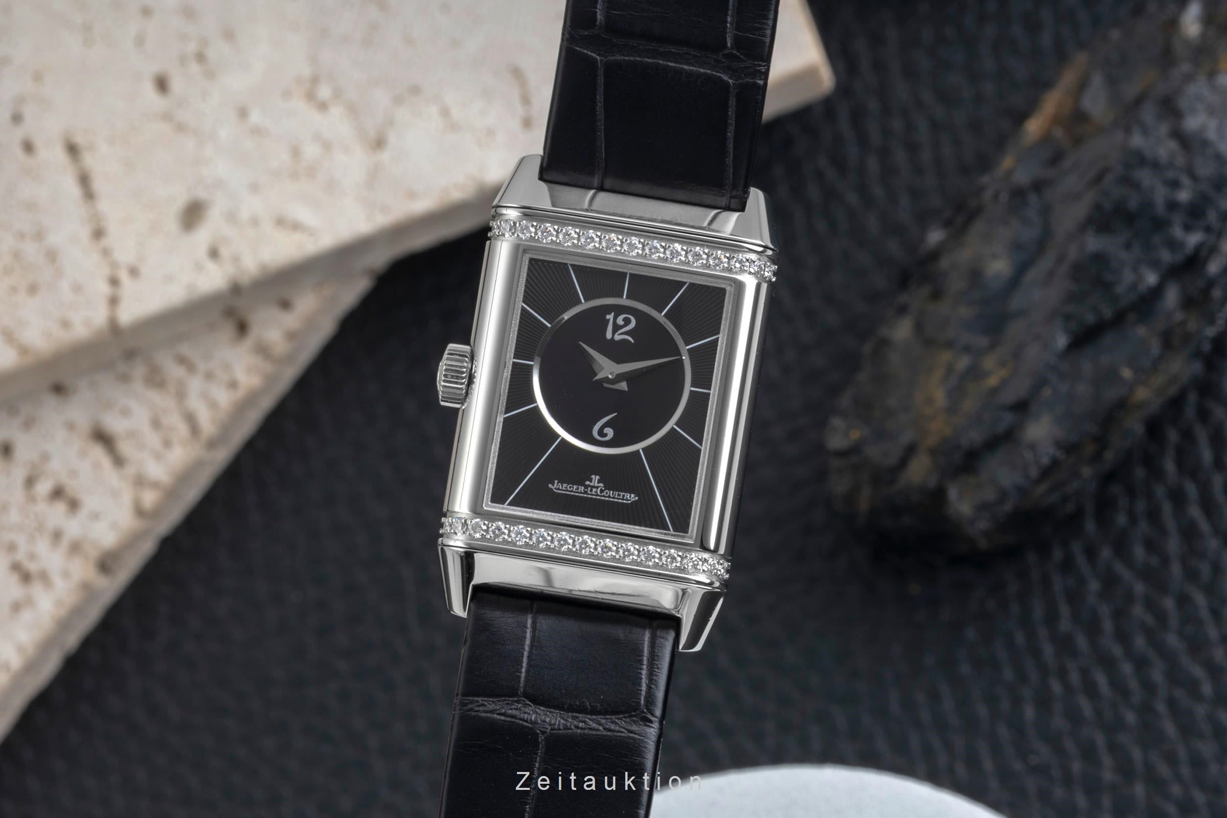 Jaeger LeCoultre Reverso Duoface Handaufzug Damenuhr Ref. Q2668432 211.8.44  [2603888]