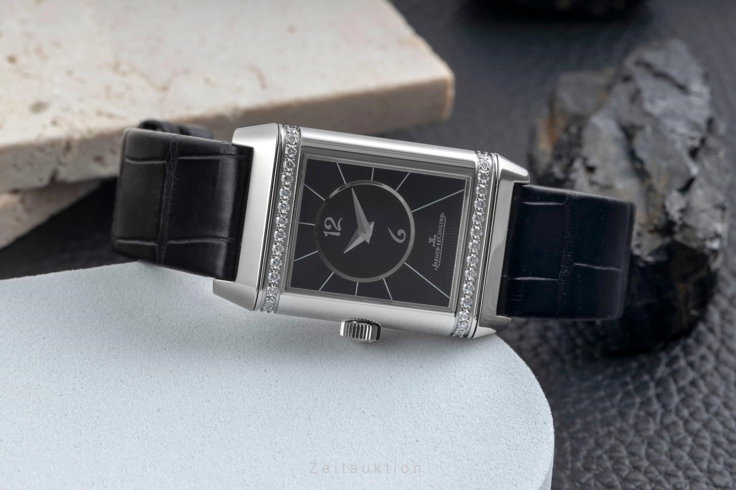 Jaeger LeCoultre Reverso Duoface Handaufzug Damenuhr Ref. Q2668432 211.8.44  [2603888]