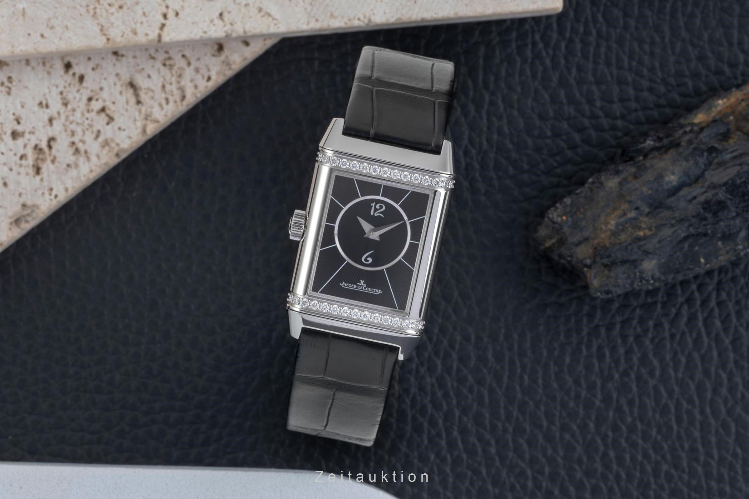 Jaeger LeCoultre Reverso Duoface Handaufzug Damenuhr Ref. Q2668432 211.8.44  [2603888]