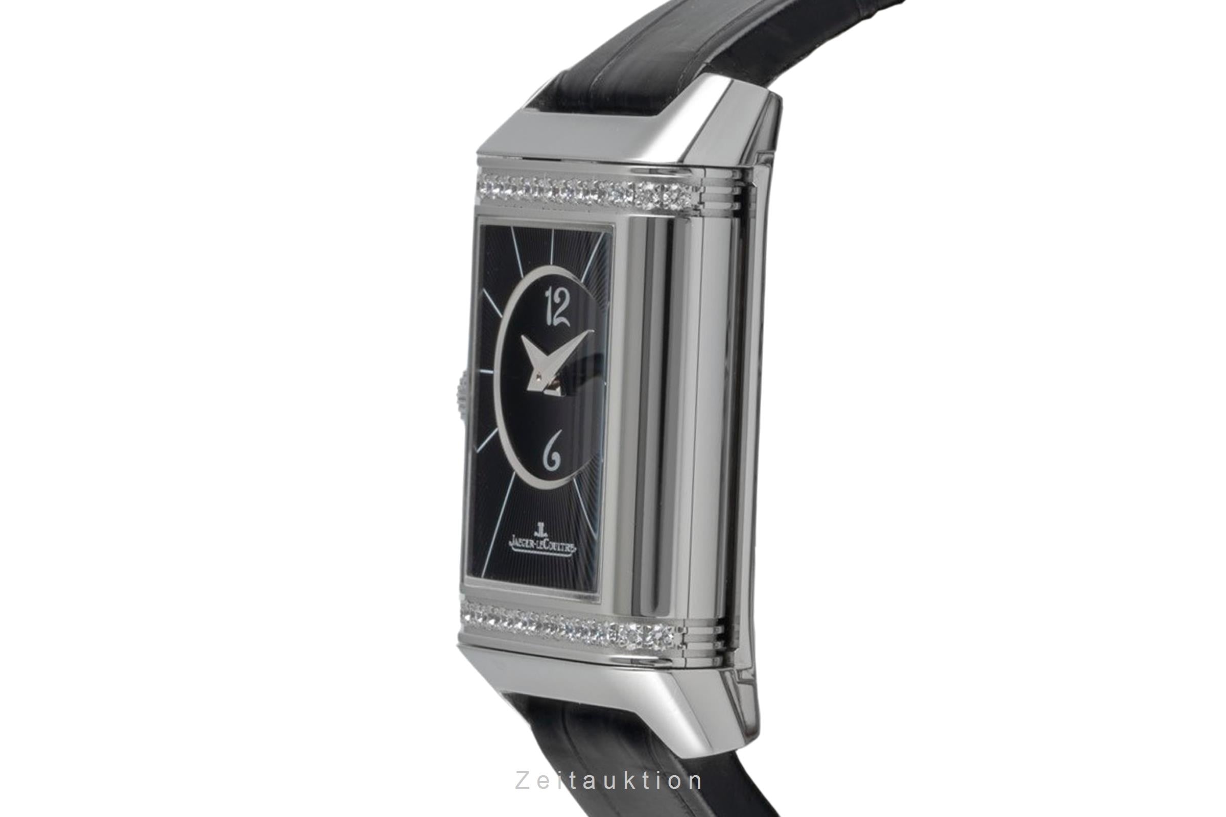 Jaeger LeCoultre Reverso Duoface Handaufzug Damenuhr Ref. Q2668432 211.8.44  [2603888]