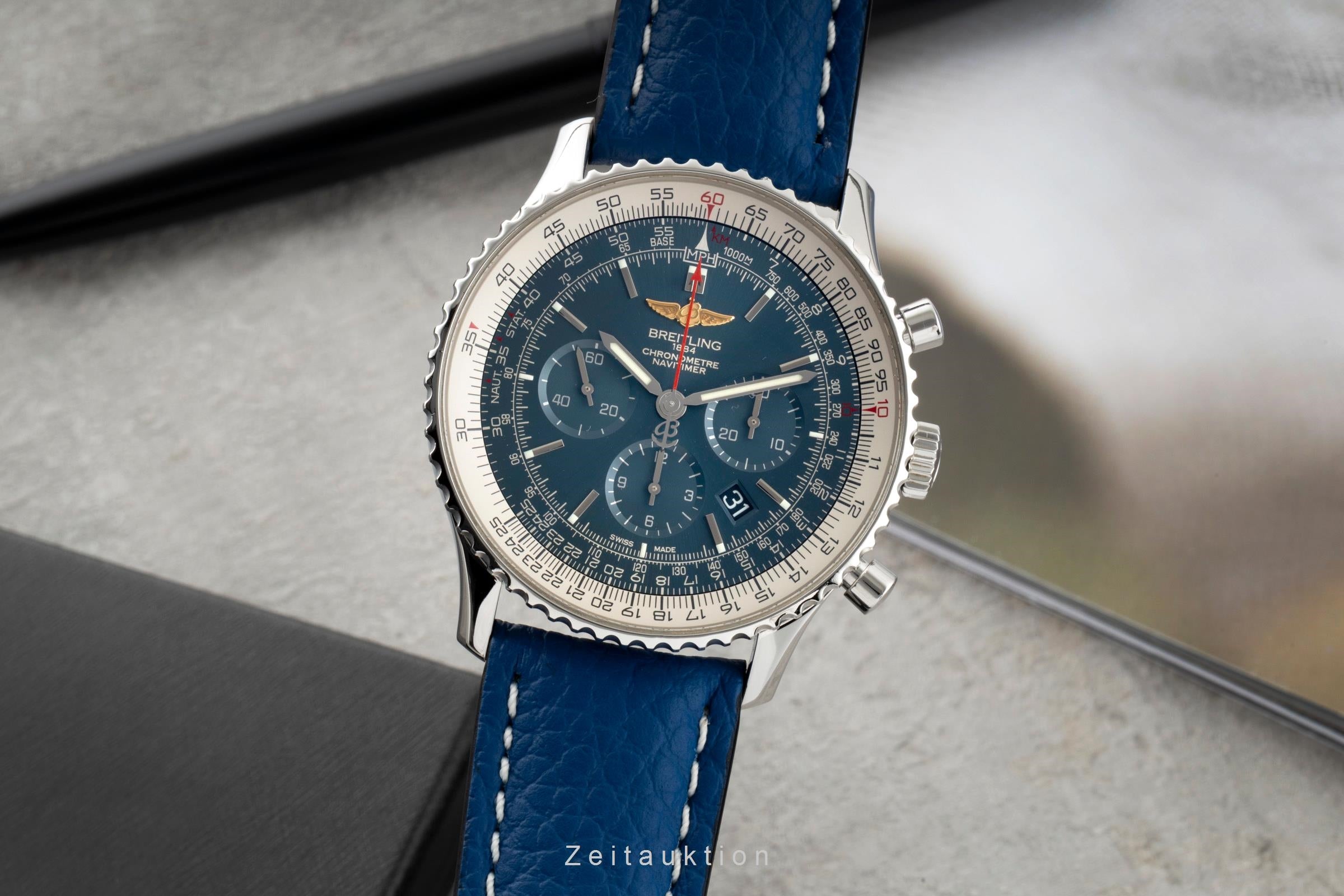 Breitling Navitimer 01 46 cronógrafo acero automático reloj para caballeros AB012721/C889  [2603889]