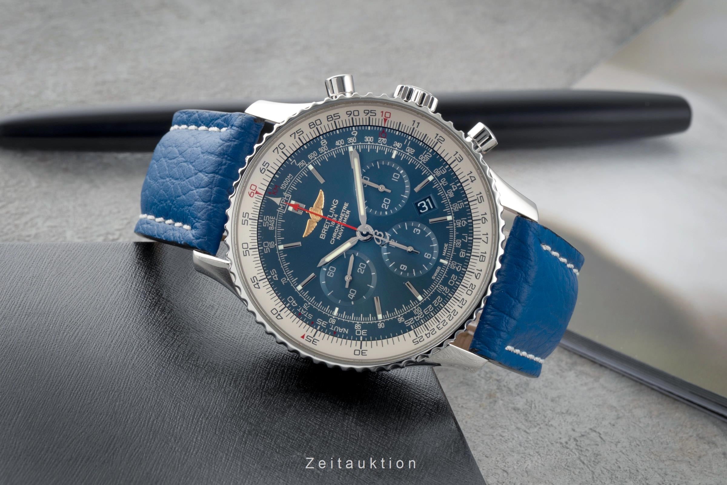 Breitling Navitimer 01 46 cronógrafo acero automático reloj para caballeros AB012721/C889  [2603889]